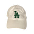 Los Angeles Dodgers White and Green Baseball Hat Women's One Size