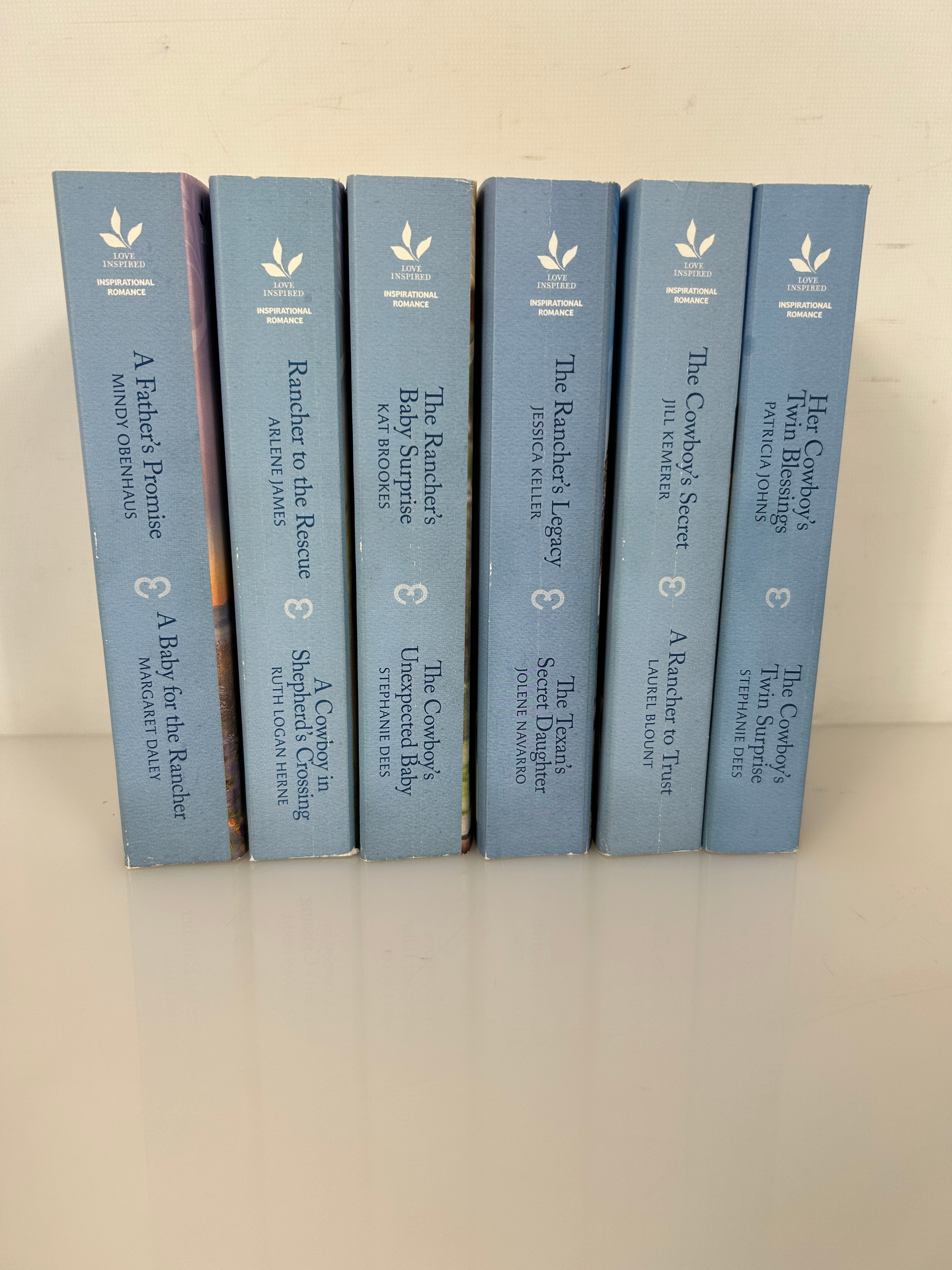 Lot 6 Harlequin Love Inspired Western Collection Romance PB Books 2-in-1