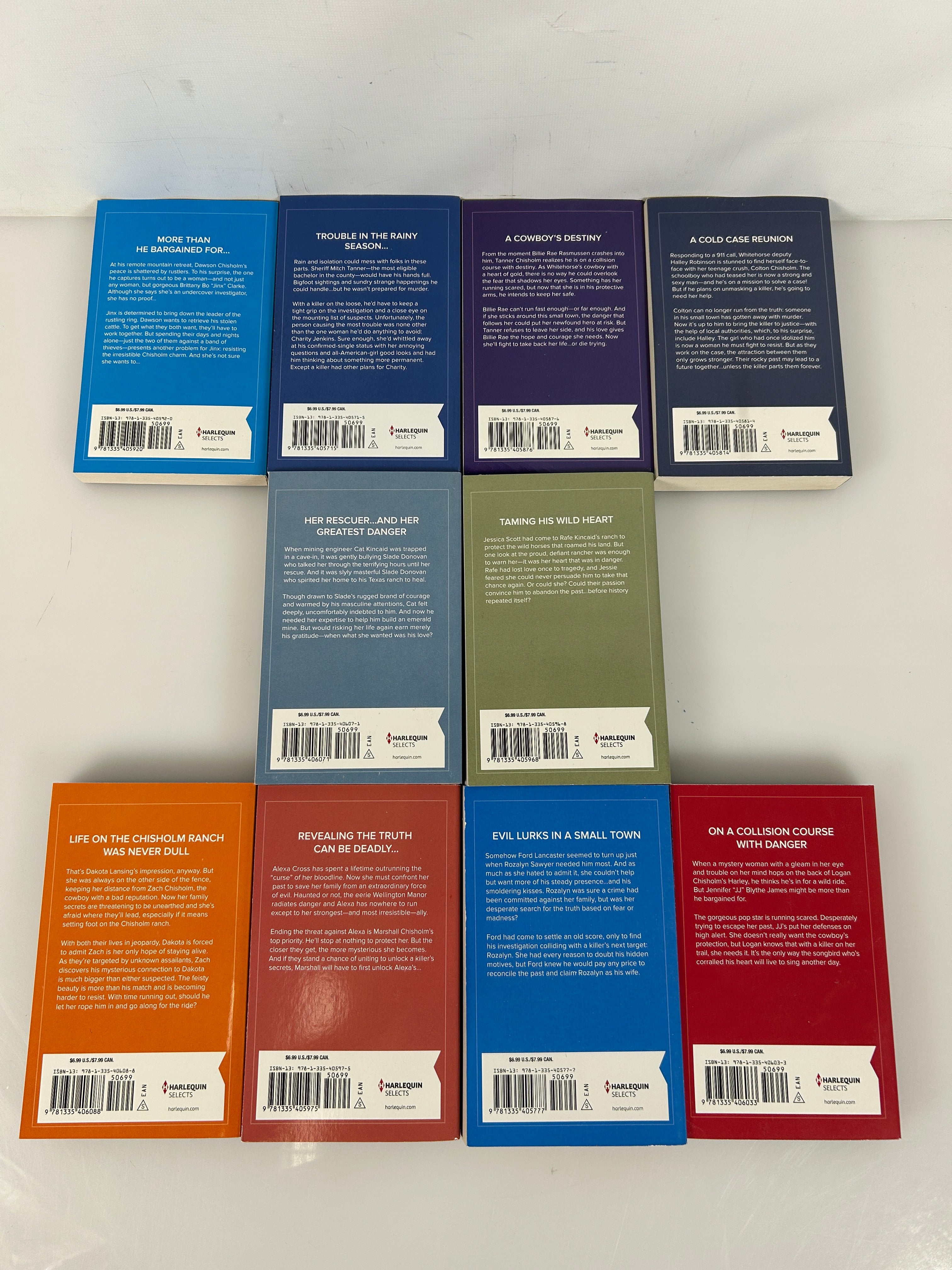 Lot of 10 Harlequin Selects by B.J. Daniels & Lindsay McKenna SC