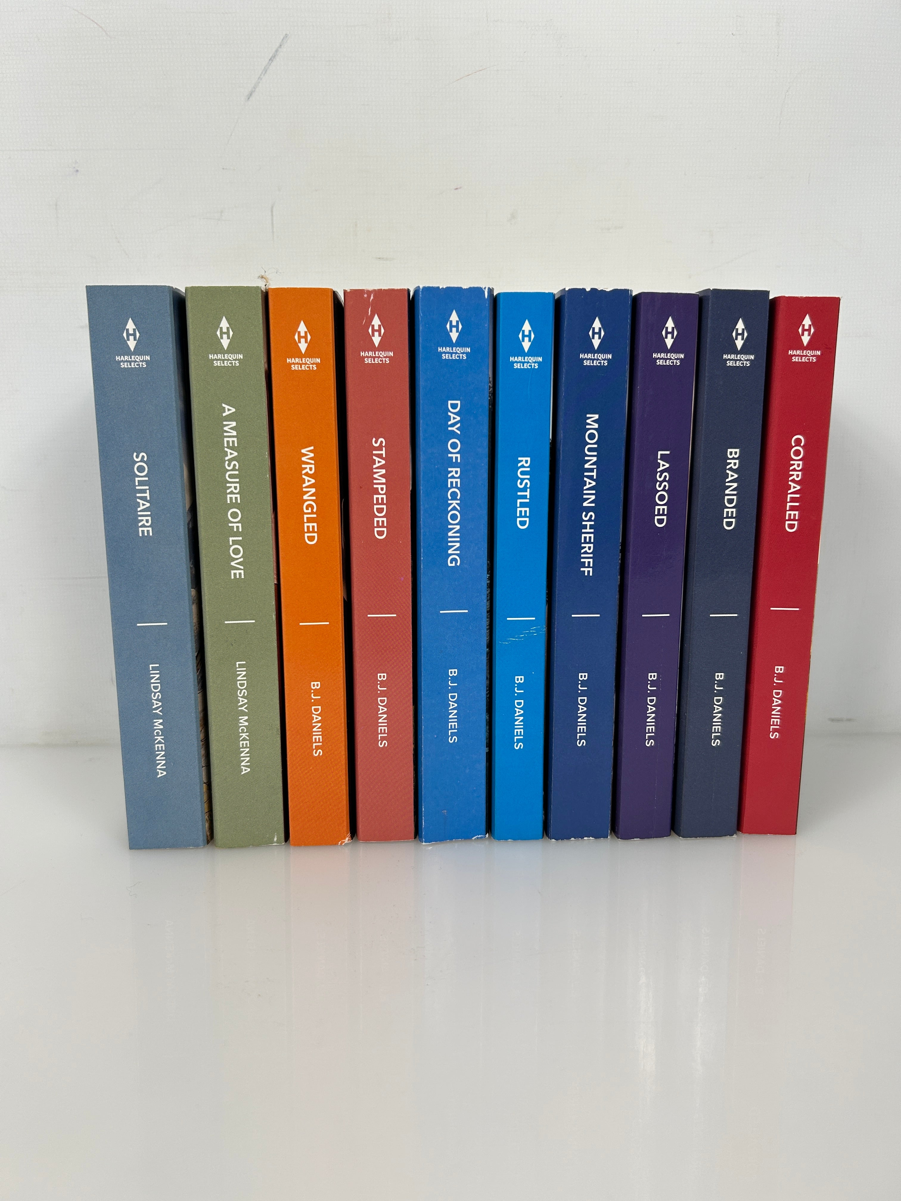 Lot of 10 Harlequin Selects by B.J. Daniels & Lindsay McKenna SC