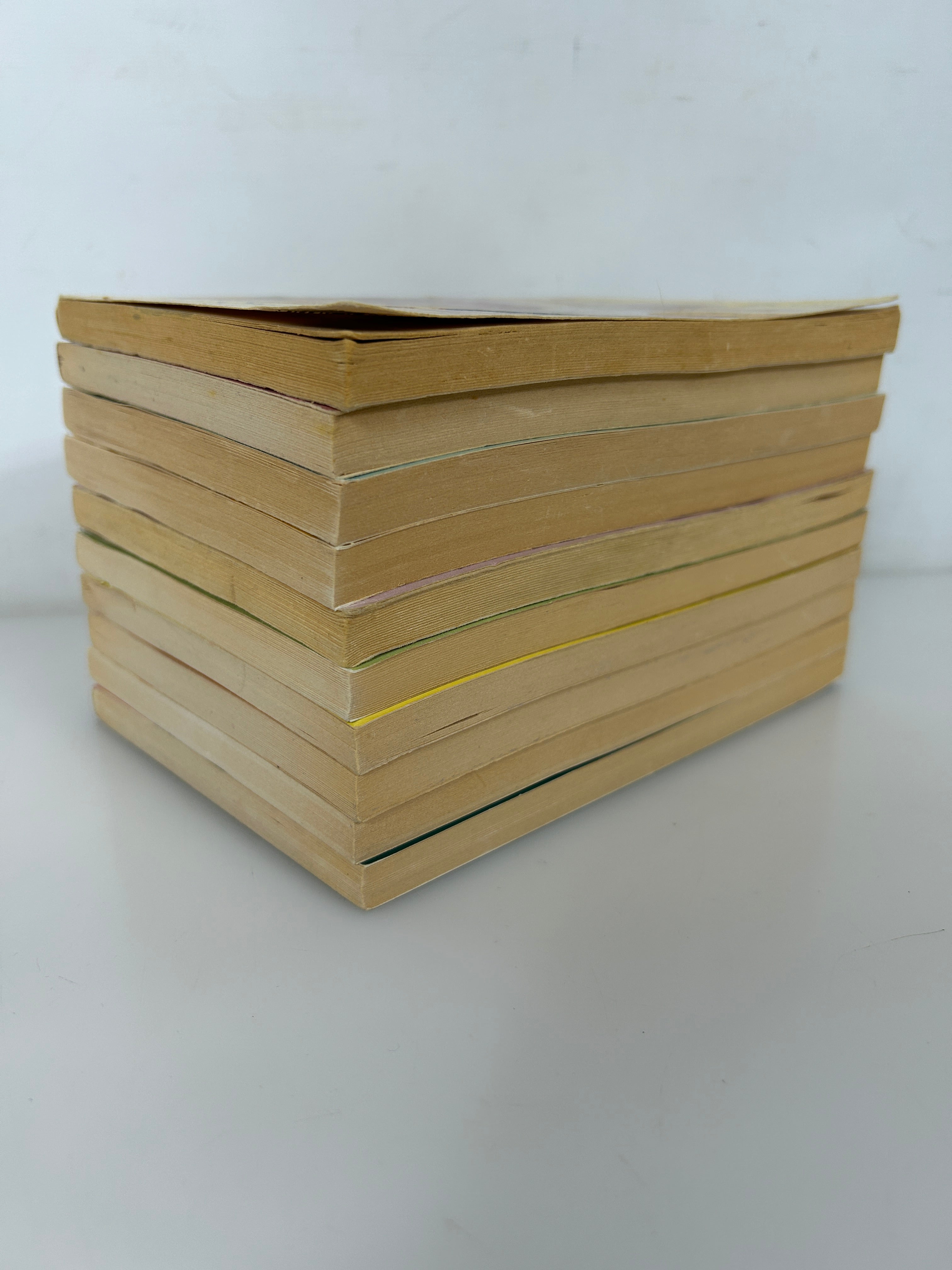 Lot of 10 The Babysitters Club #1-#9/Missing #5/Mystery #7 Vintage 1986-88 SC