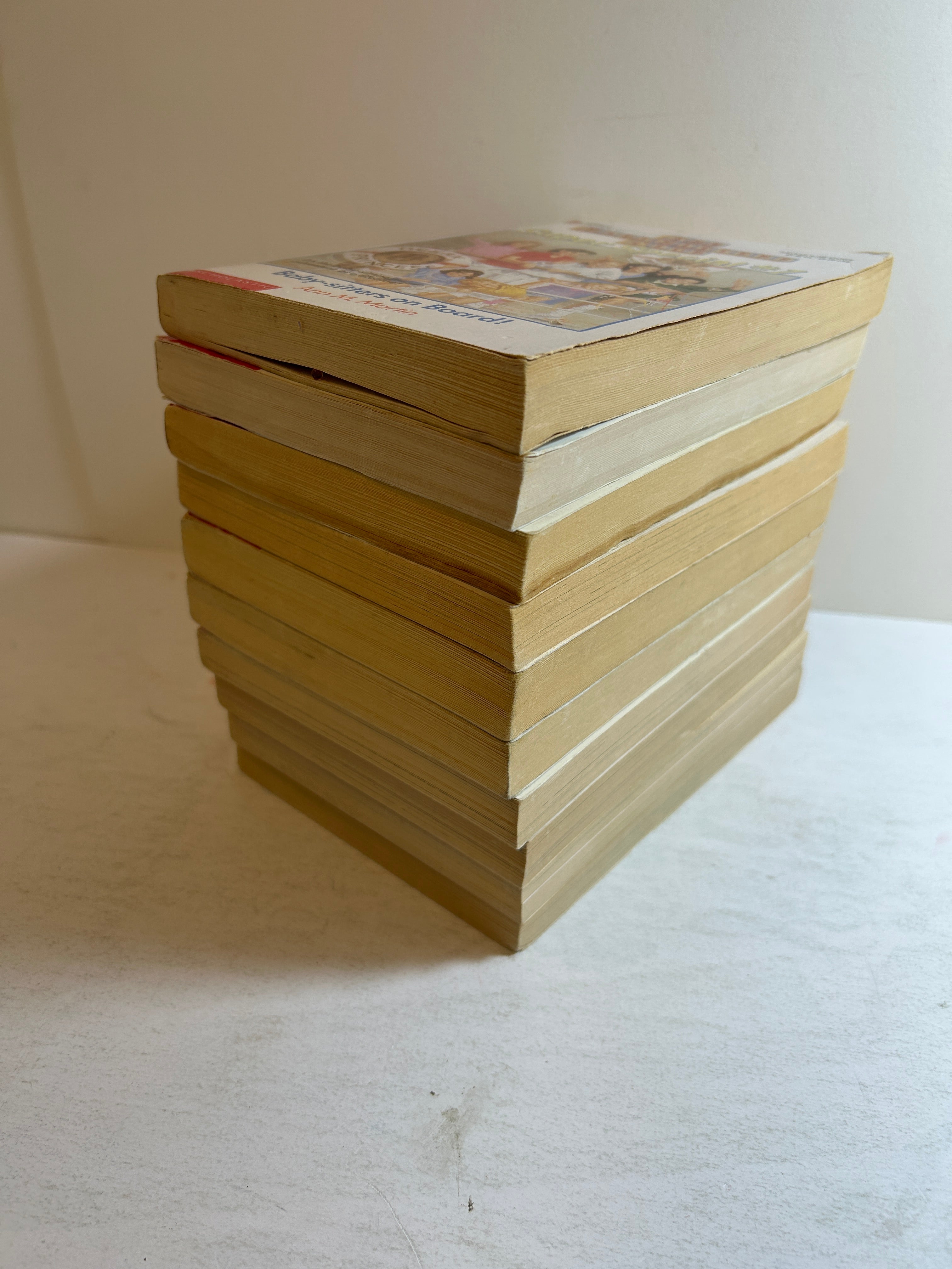 Lot of 10 The Babysitters Club Mystery Books Vintage 1988-93 SC