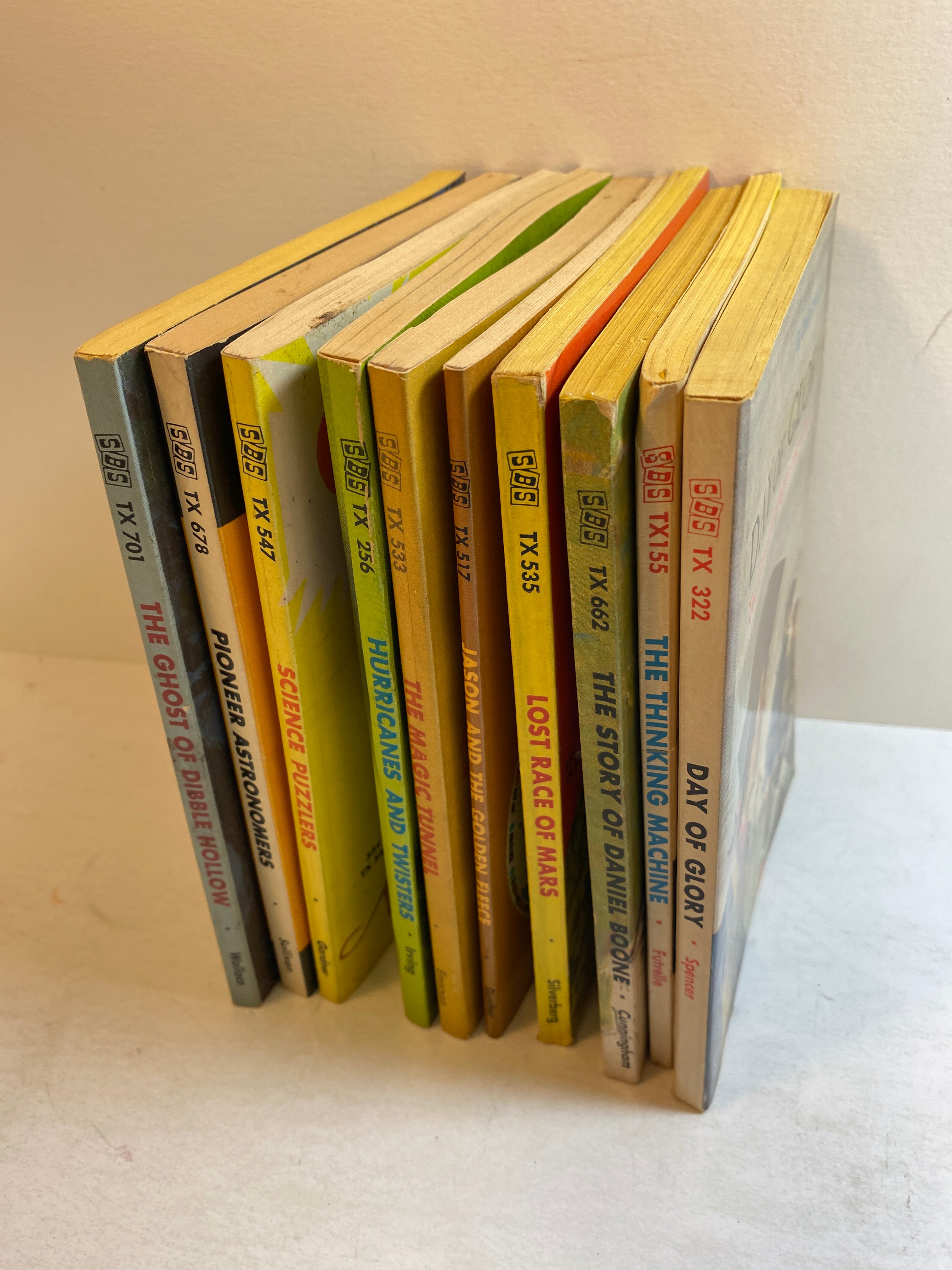 Lot of 10 Vintage Scholastic Children's Books SC 1963-1965