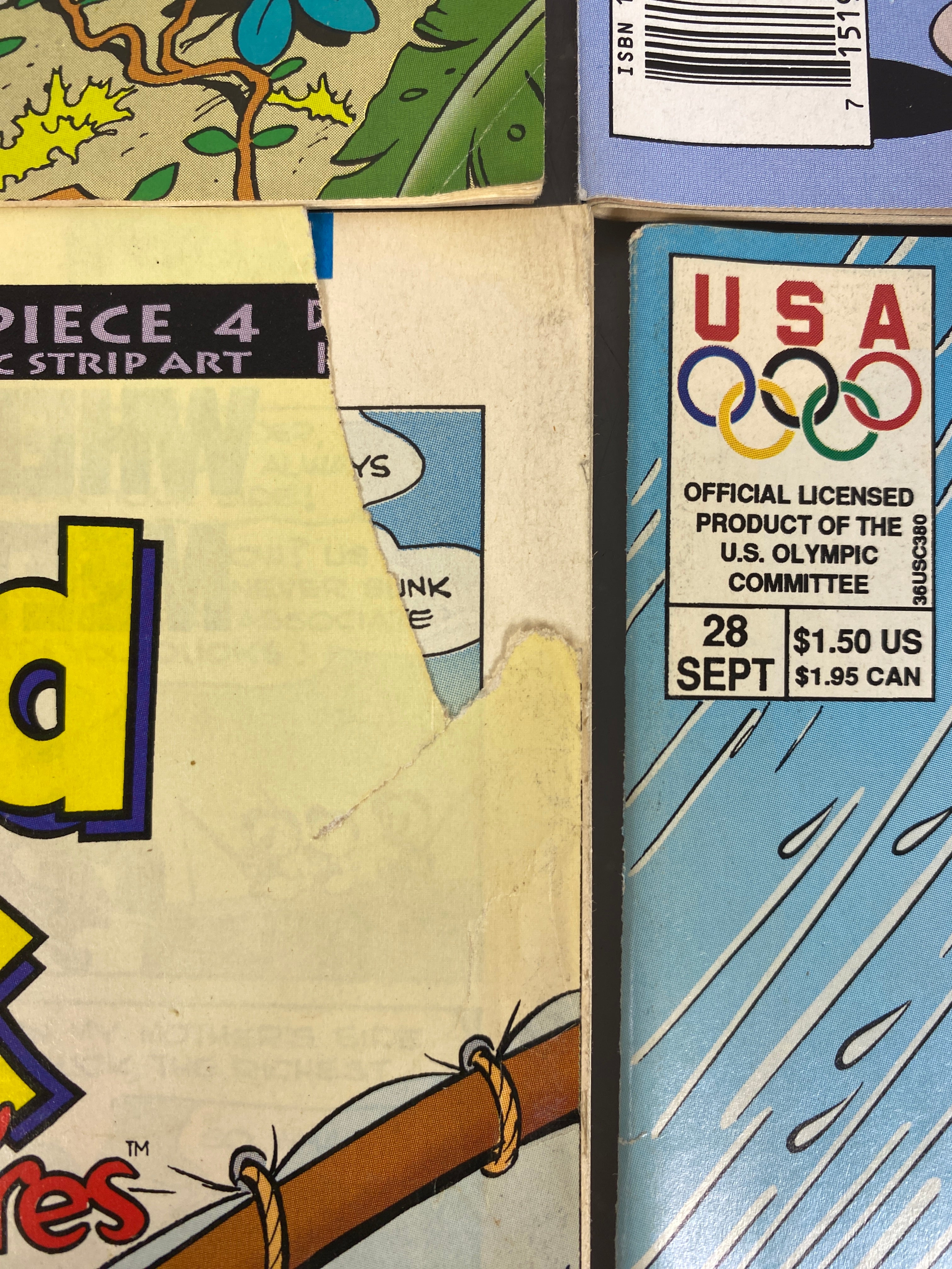 Lot of 10 Walt Disney's Donald Duck Adventures Disney Comics 1990-1993