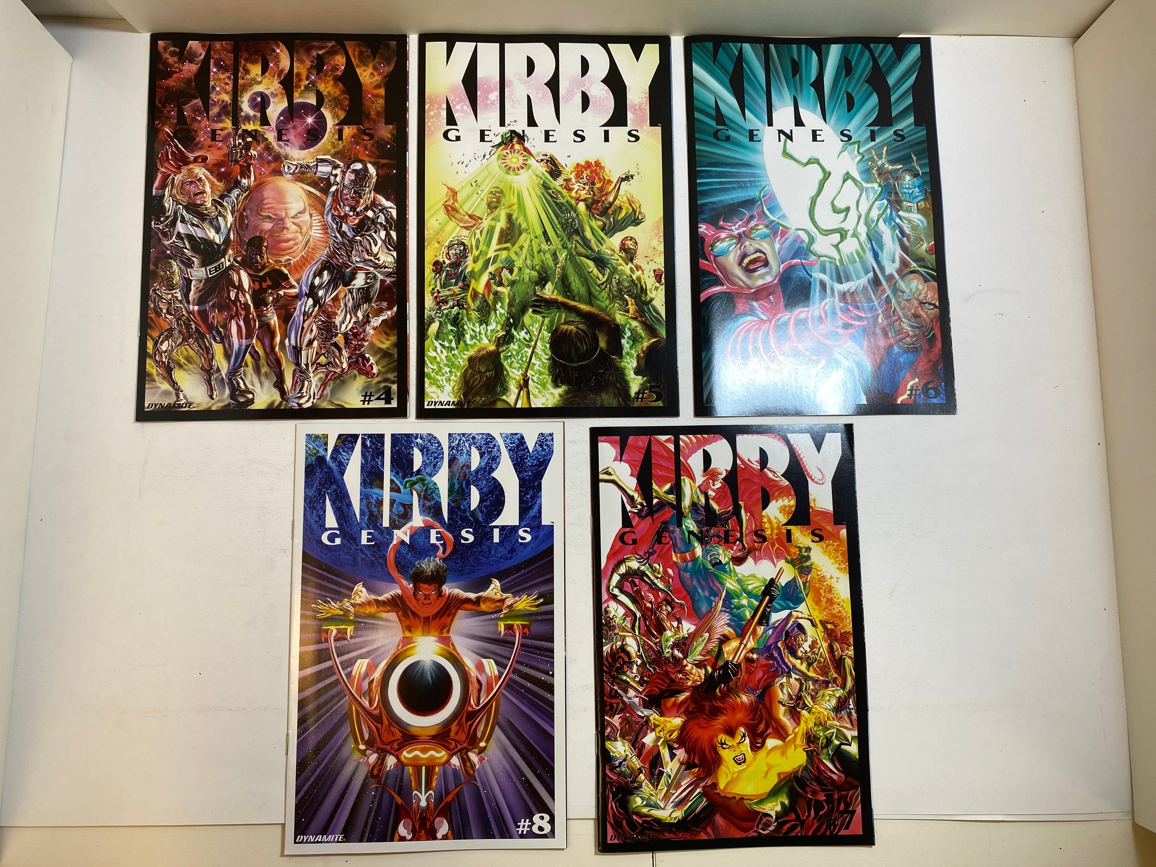 Lot of 11 Kirby Genesis Dynamite Comics 2011-2012