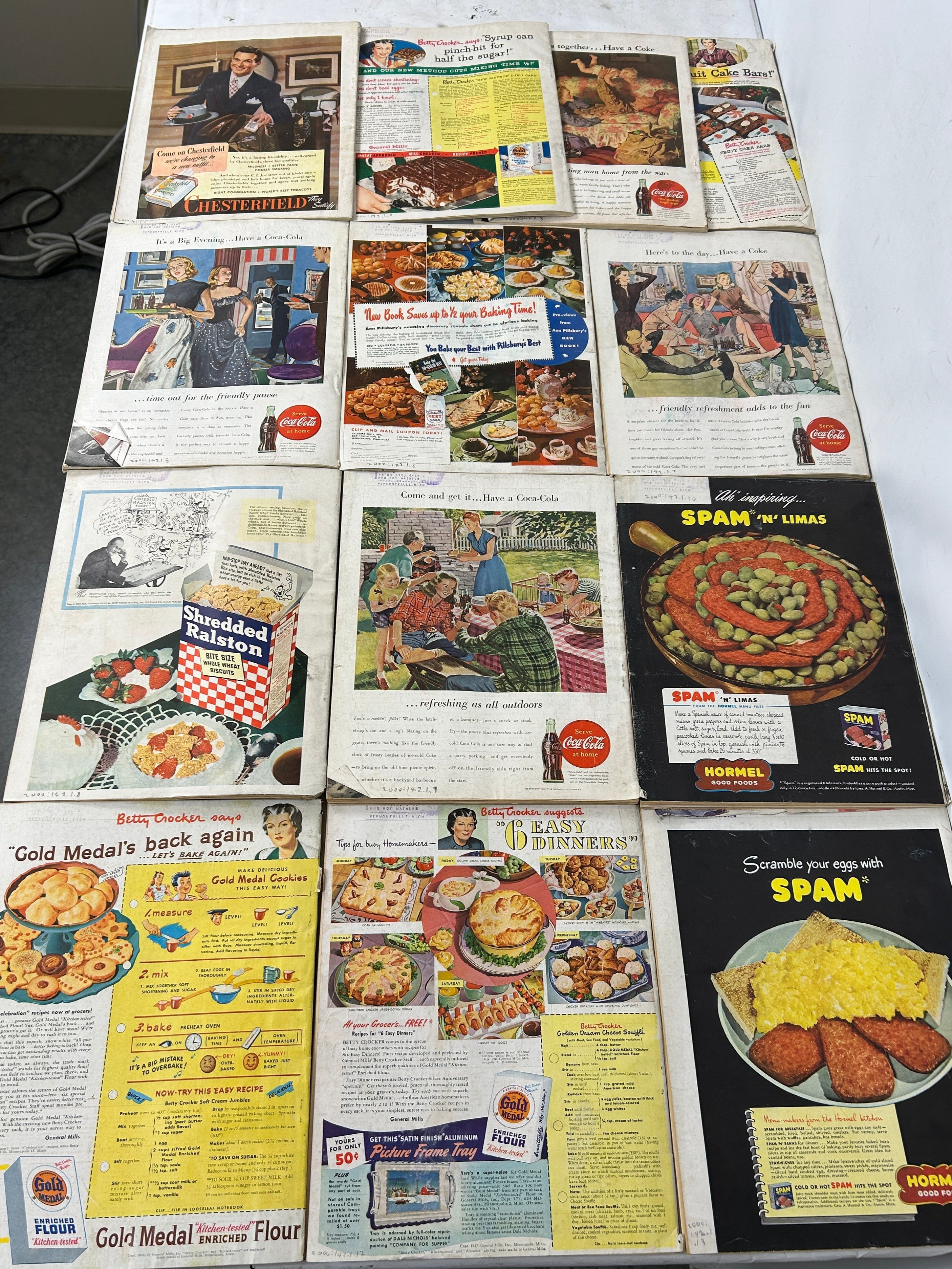 Lot of 13 Better Homes Magazines 1945-1947