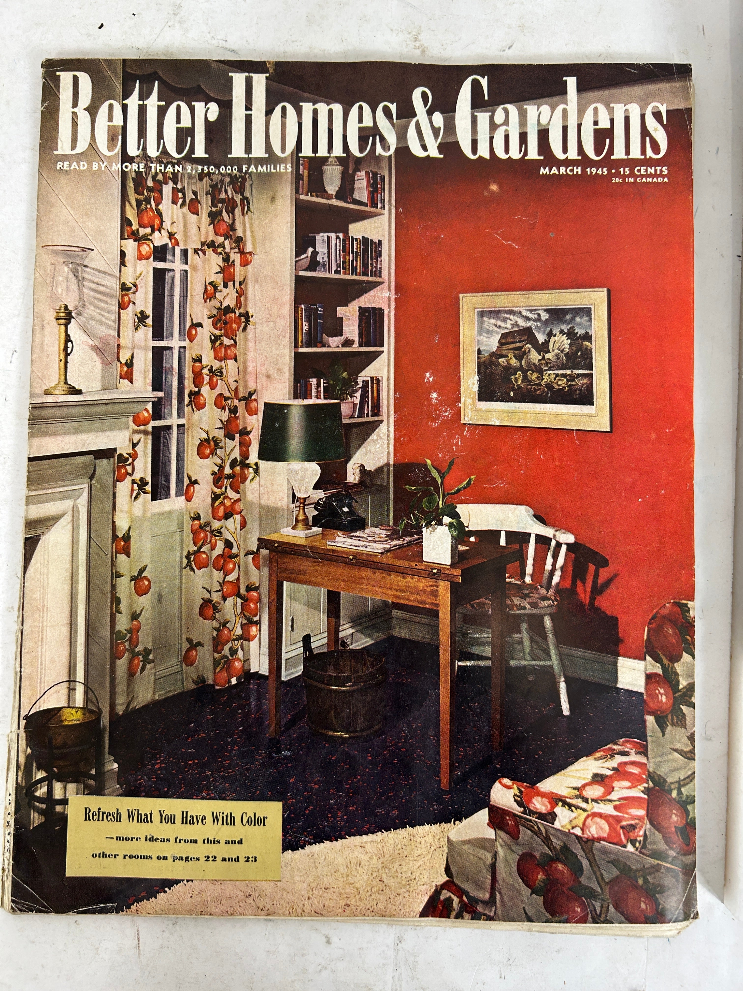 Lot of 13 Better Homes Magazines 1945-1947