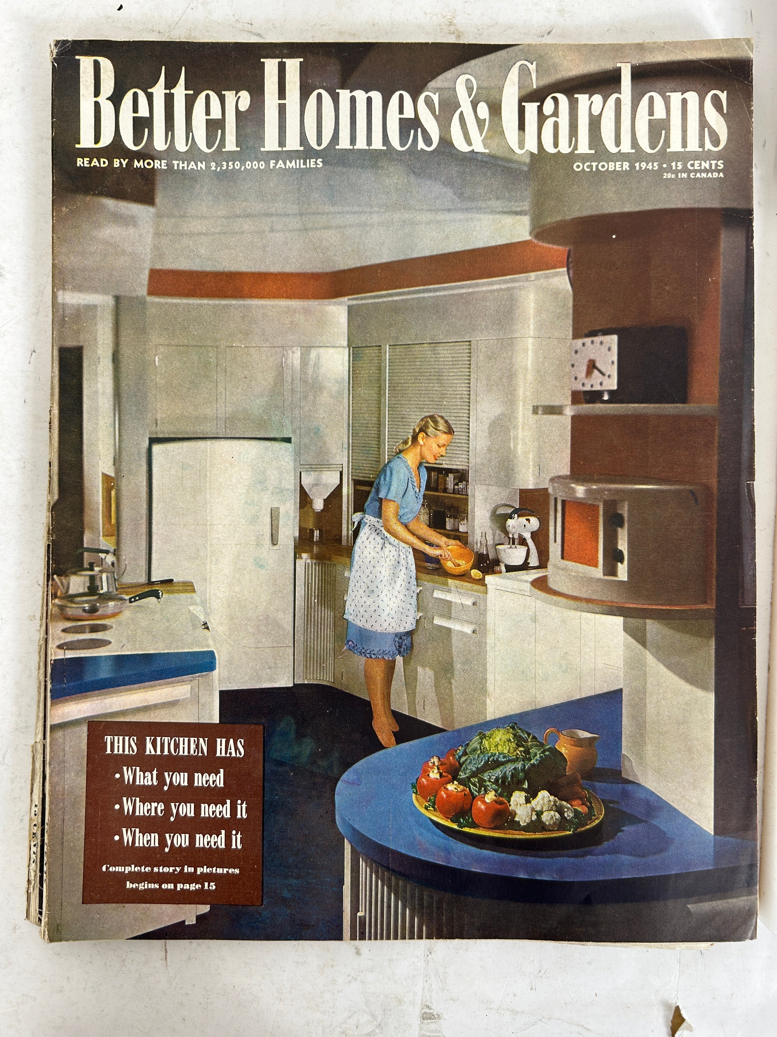 Lot of 13 Better Homes Magazines 1945-1947