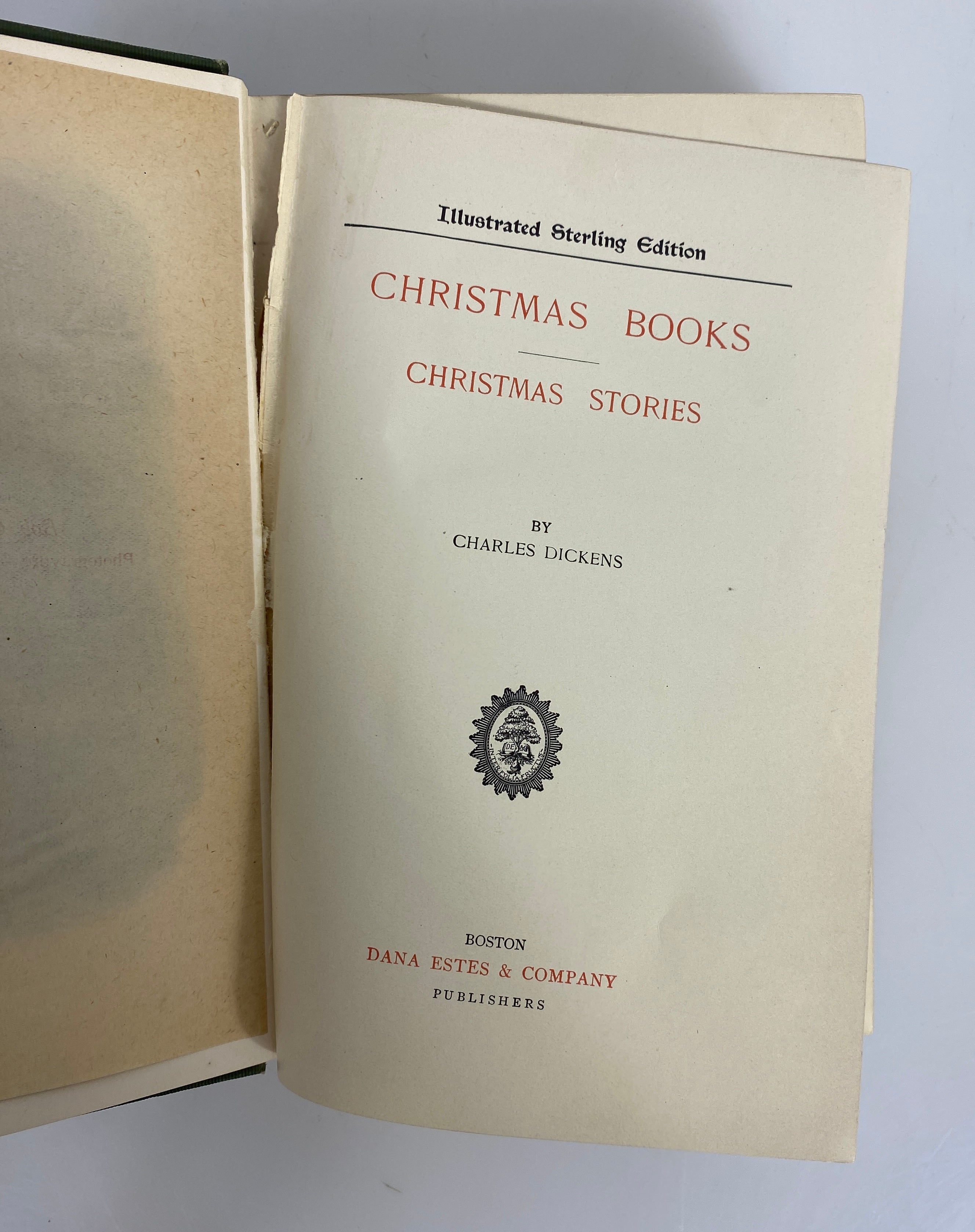 Lot of 13 Charles Dickens Dana Estes & Company HC
