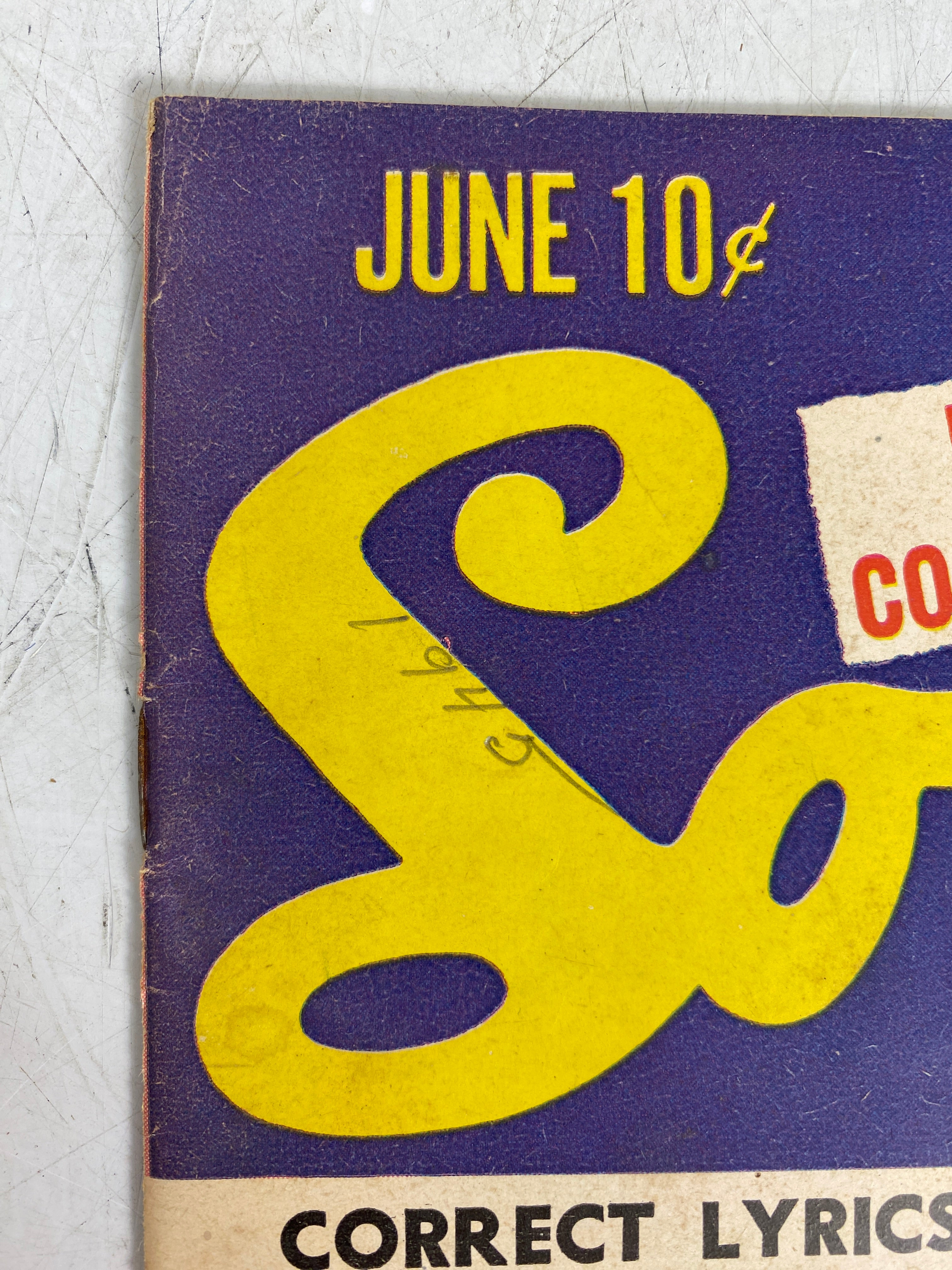 Lot of 13 Song Hits (1940-1945)