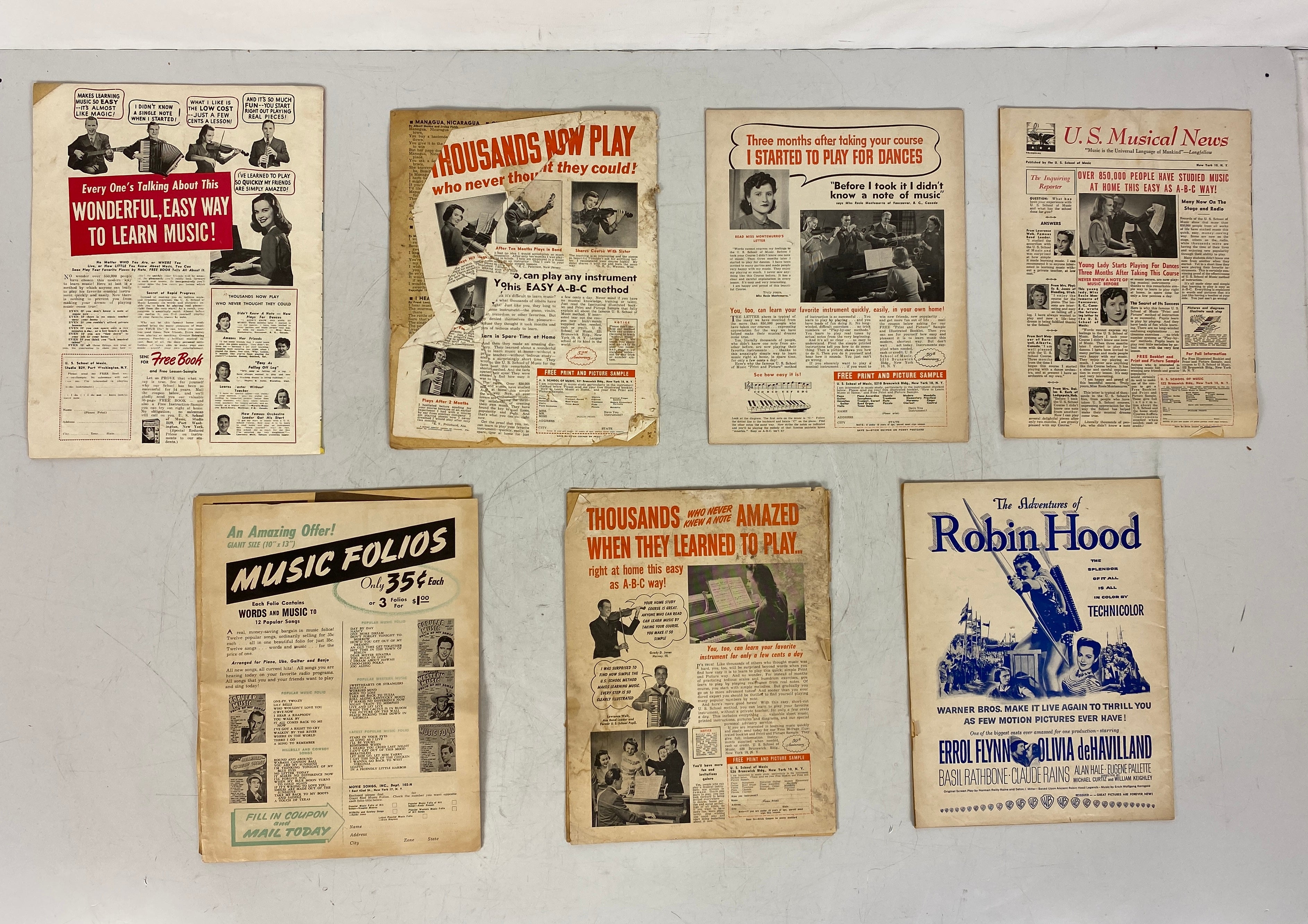 Lot of 15 Song Hits (1948-1959)