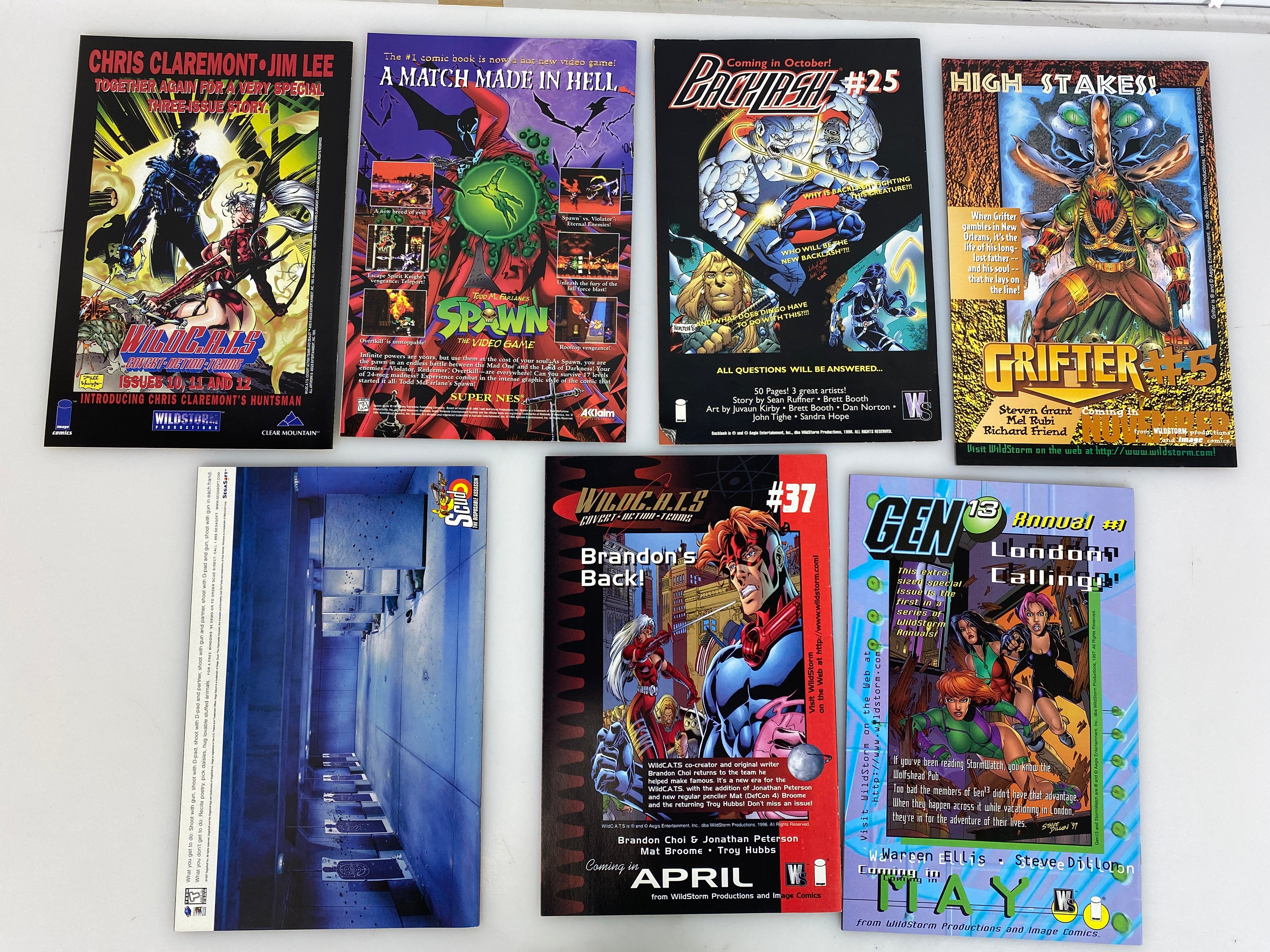 Lot of 15 Stormwatch Image Comics 1993-1997