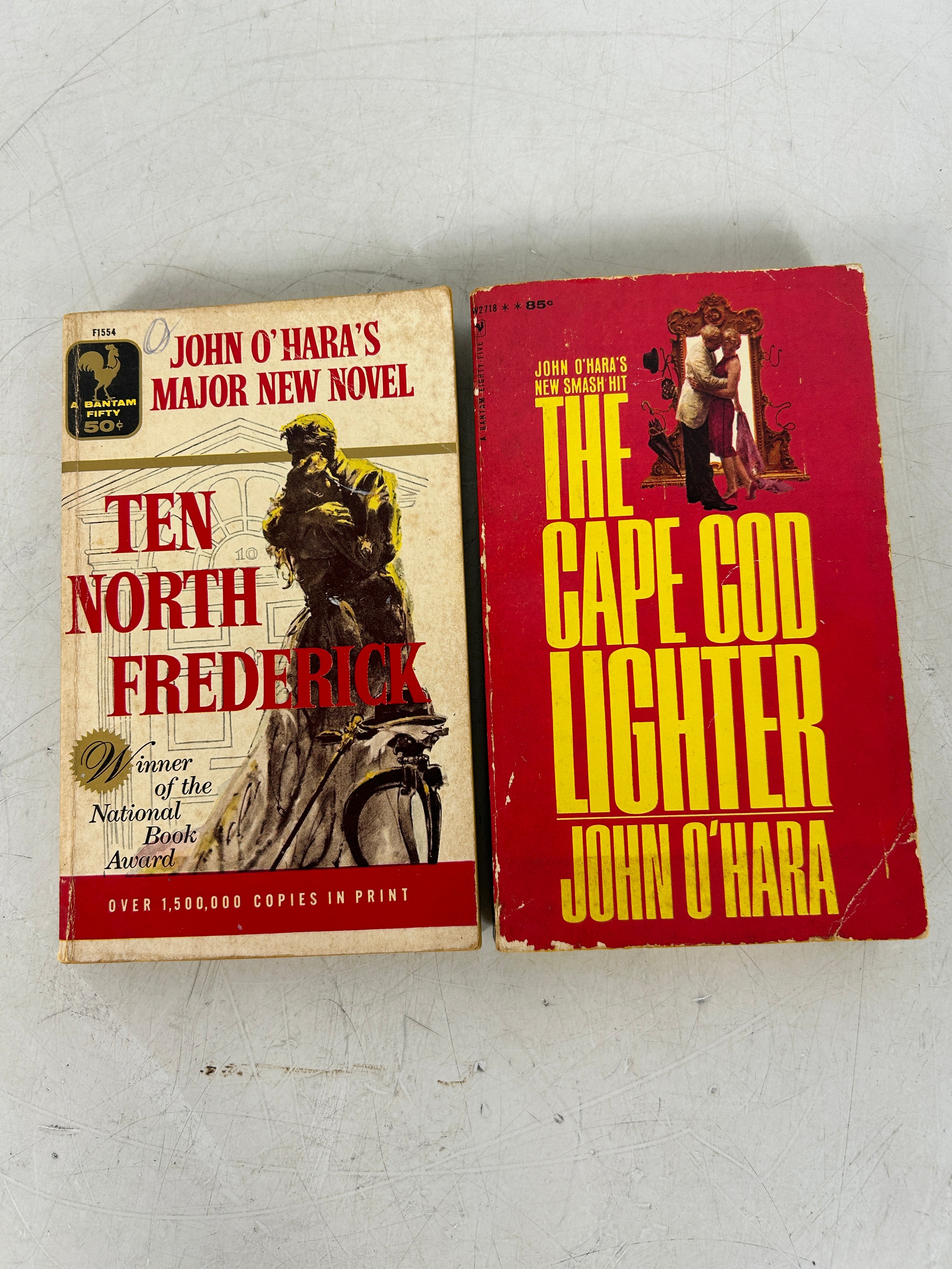 Lot of 2 Bantam Vintage Mystery Paperbacks John O'Hara 1960-1964 SC