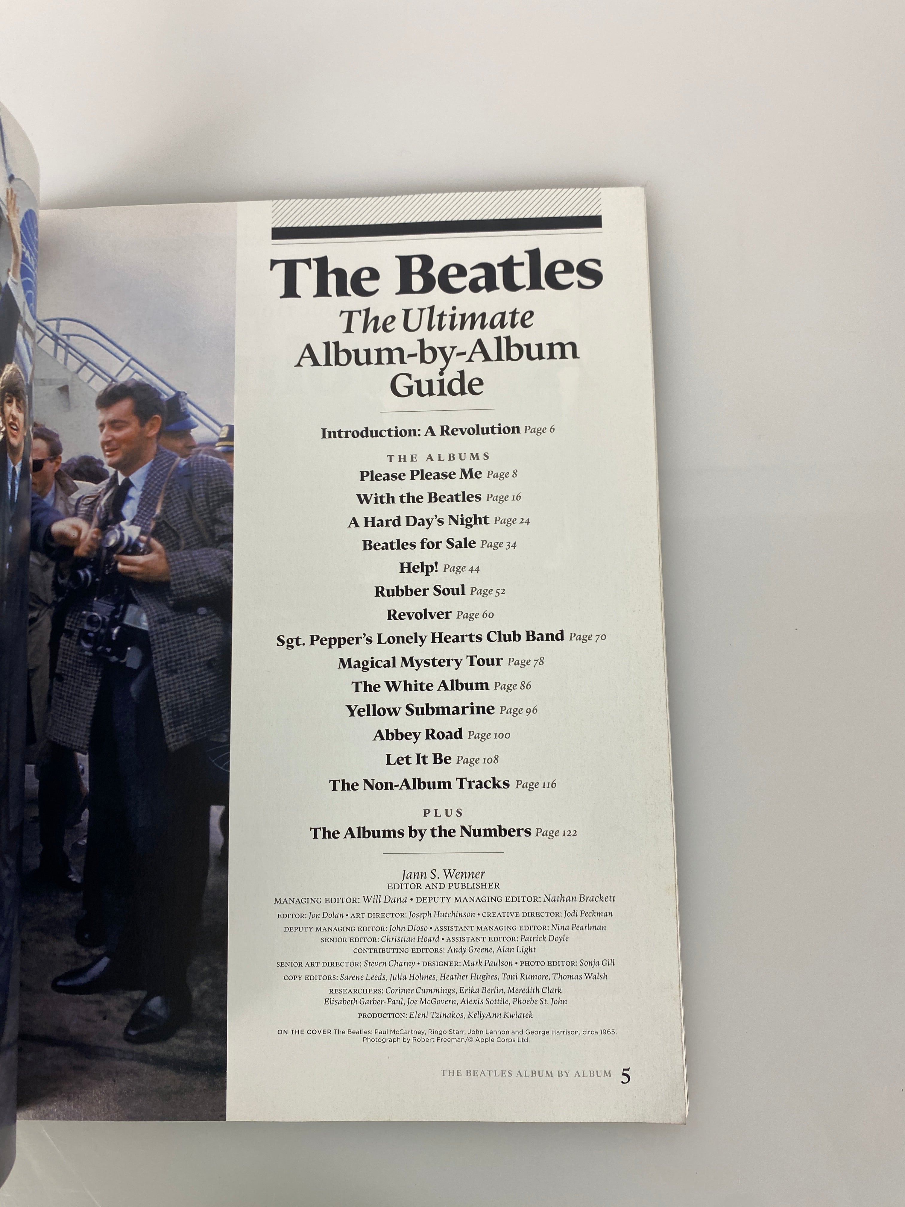 Lot of 2 Beatles Rolling Stone Issues 2014, 2011 Album Guide