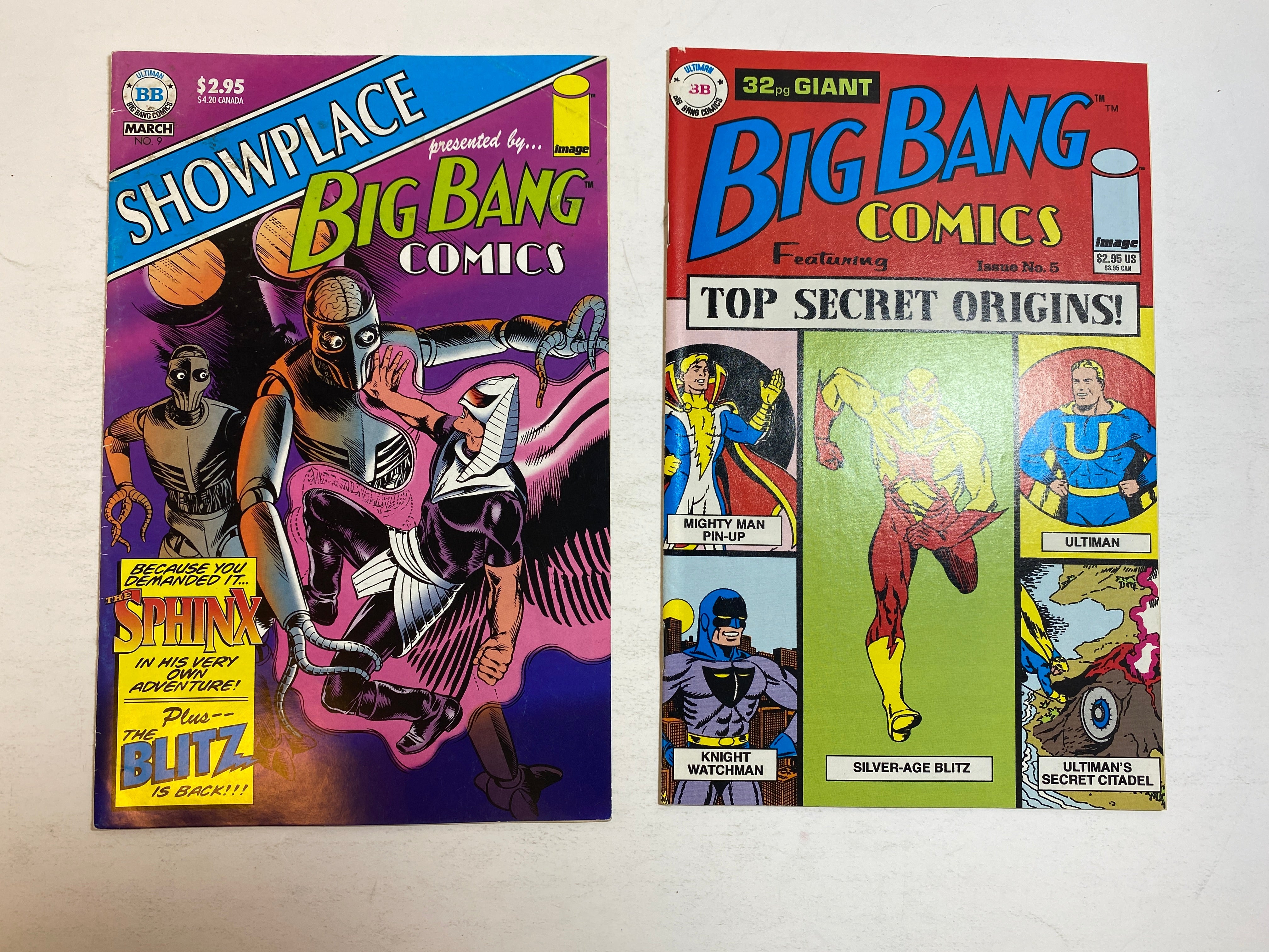 Lot of 2 Big Bang Image Comics 1996-1997