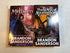 Lot of 2 Brandon Sanderson Mistborn paperbacks 2006-2007