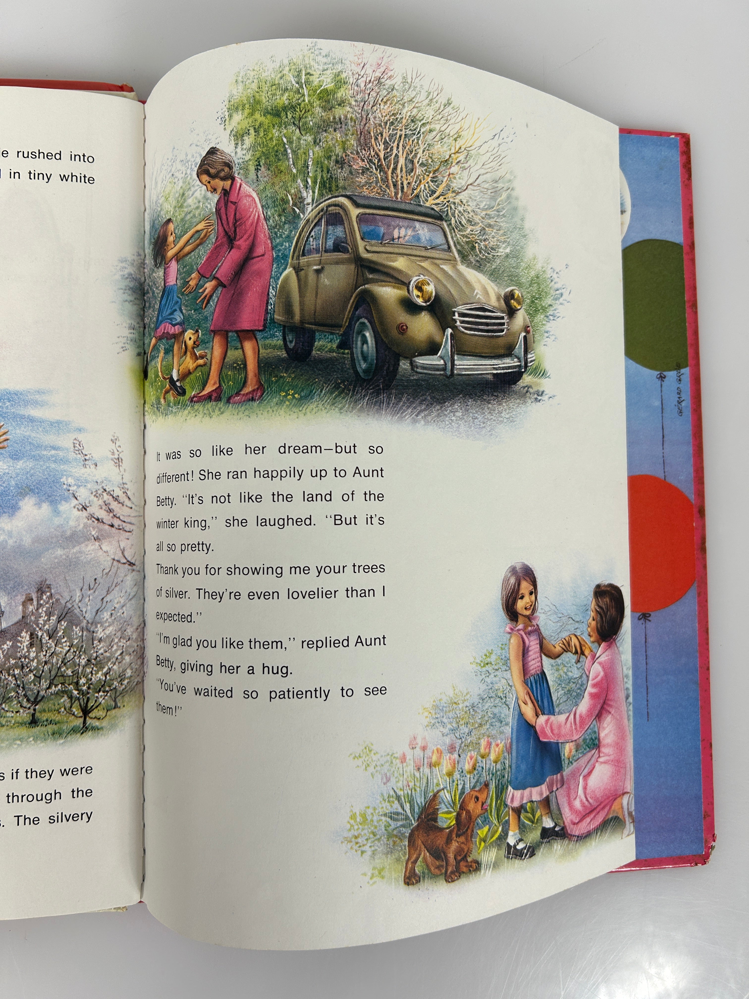 Lot of 2  Classic 1970s Debbie Picture Books Dream & Visit to Countryside HC