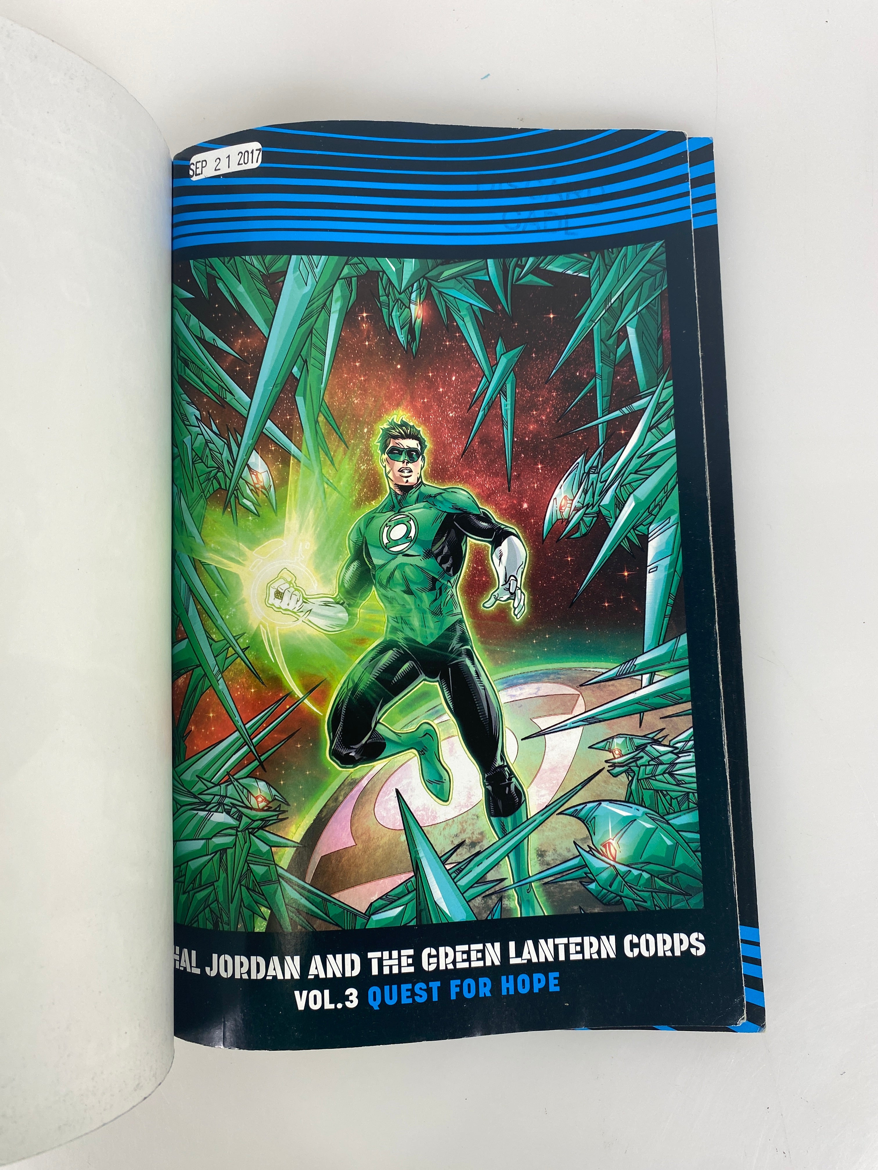 Lot of 2 DC Rebirth Hal Jordan Green Lantern Graphic Novels Vols 2, 3 2017