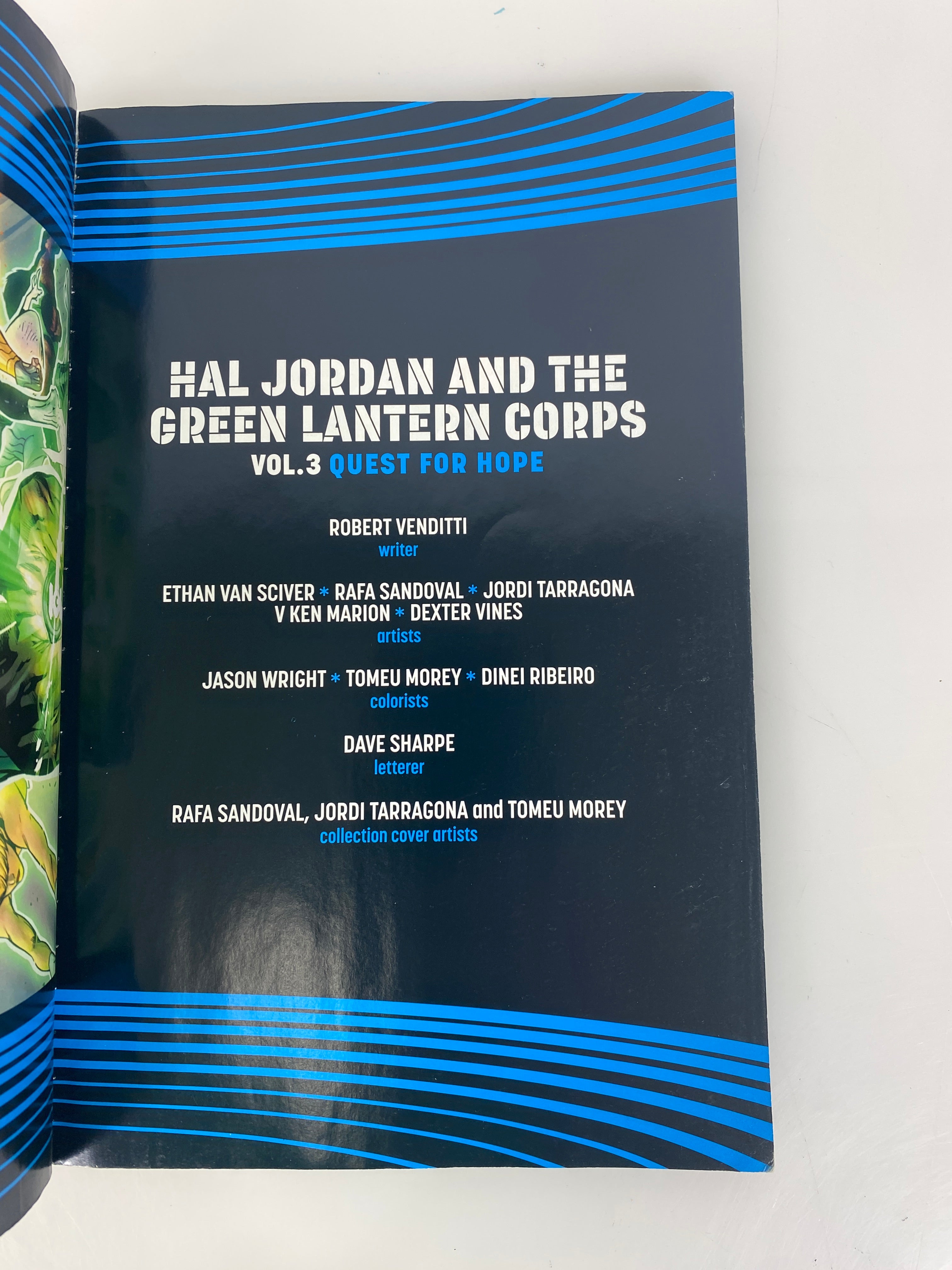 Lot of 2 DC Rebirth Hal Jordan Green Lantern Graphic Novels Vols 2, 3 2017