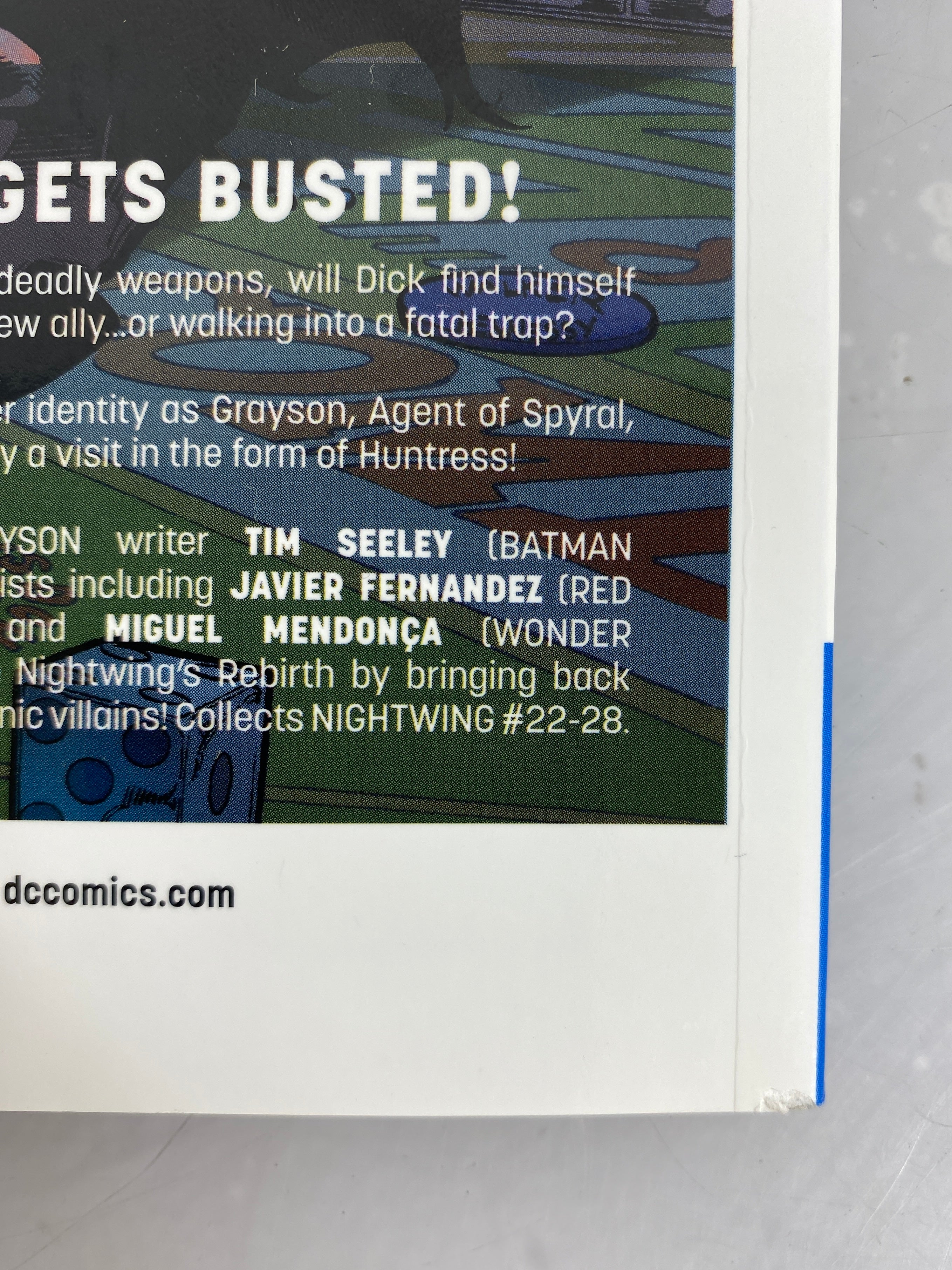 Lot of 2 DC Universe Rebirth Titans (Vol 2) Nightwing (Vol 4) Graphic Novels SC