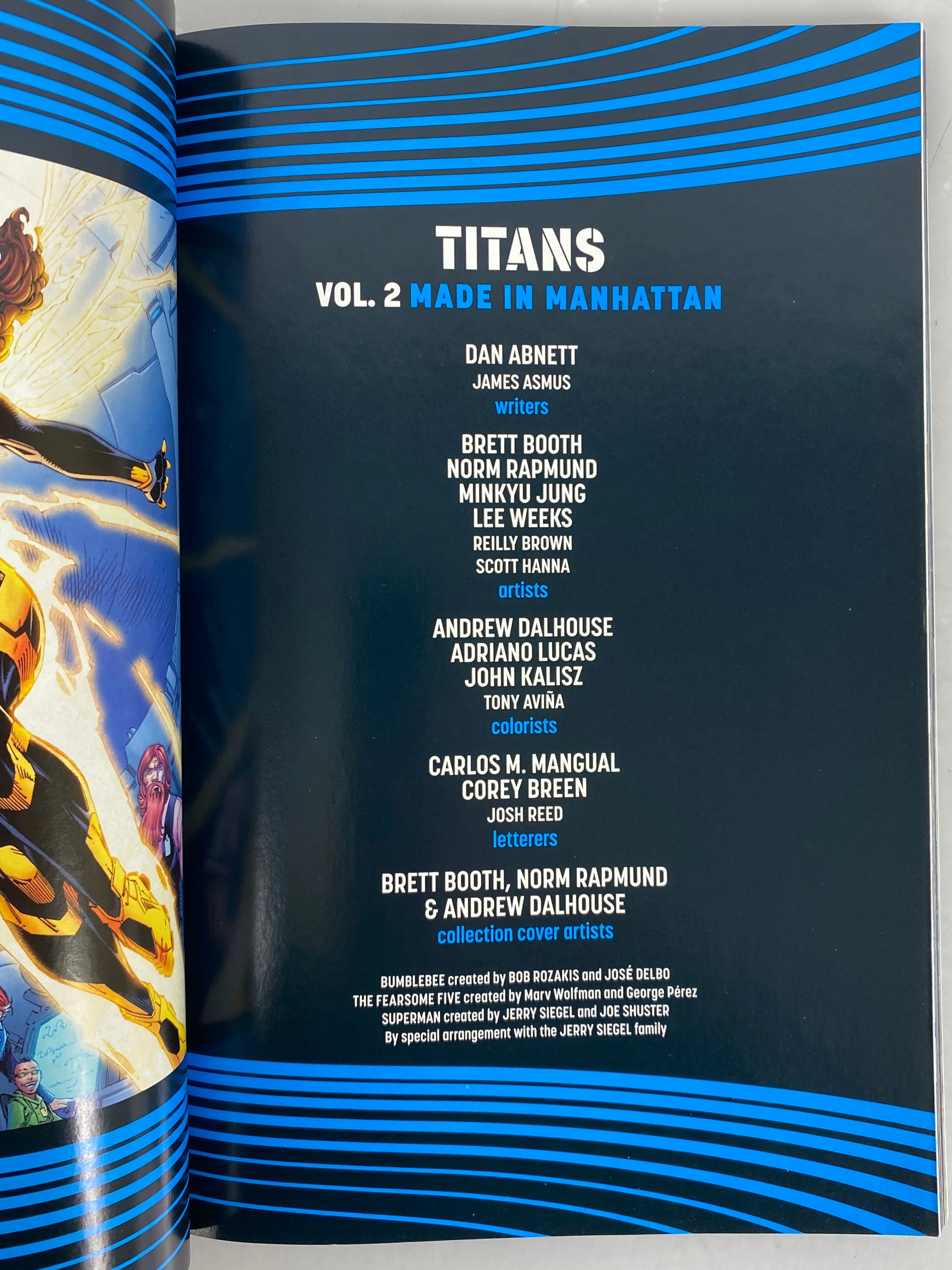 Lot of 2 DC Universe Rebirth Titans (Vol 2) Nightwing (Vol 4) Graphic Novels SC