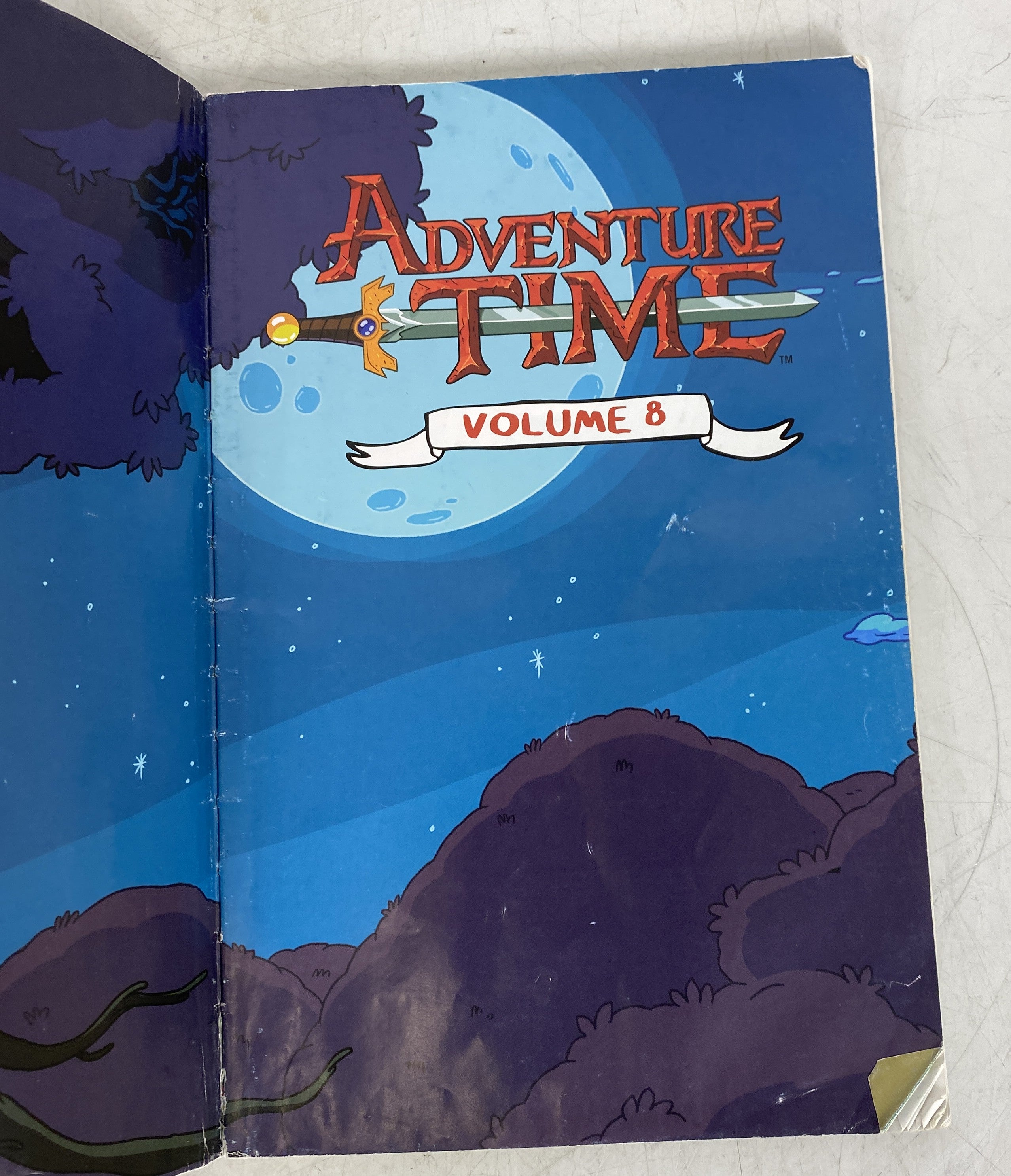 Lot of 2 Ex Library Adventure Time Graphic Novels Vols 8, 16