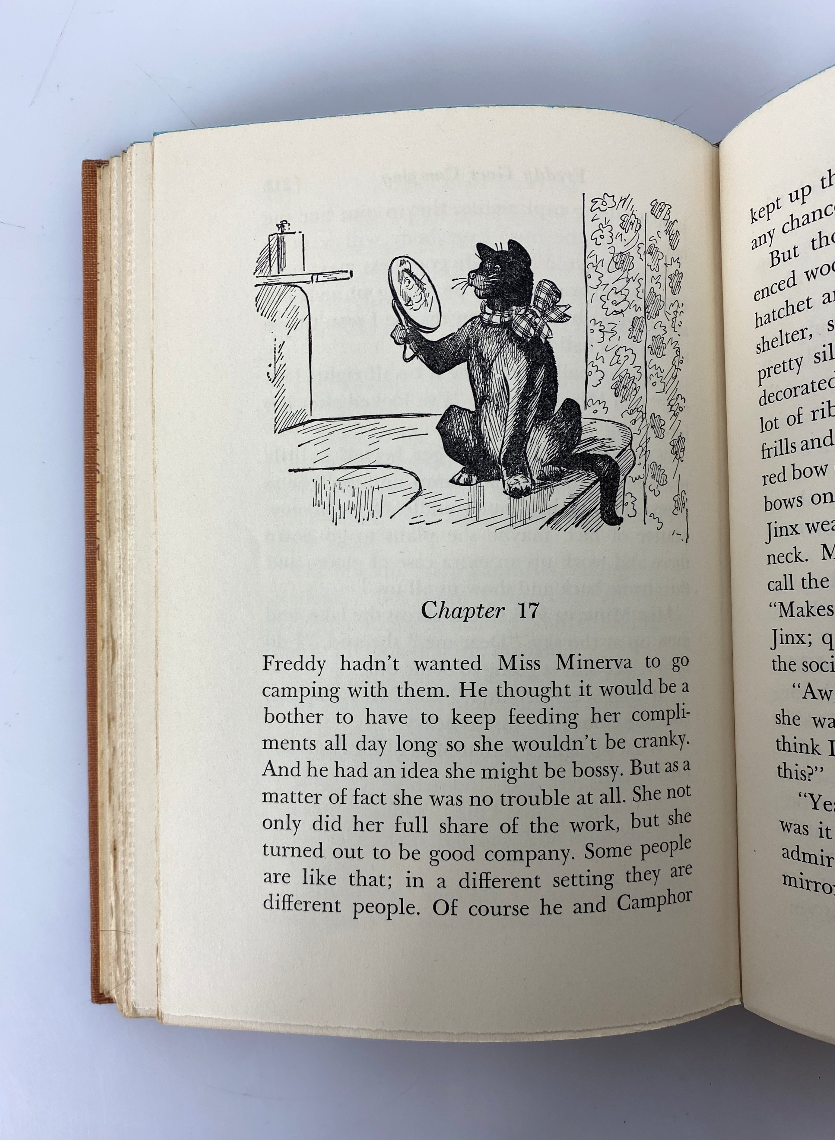Lot of 2: Freddy Goes Camping (1st Ed)/Freddy and the Poppinjay by Brooks 1940s