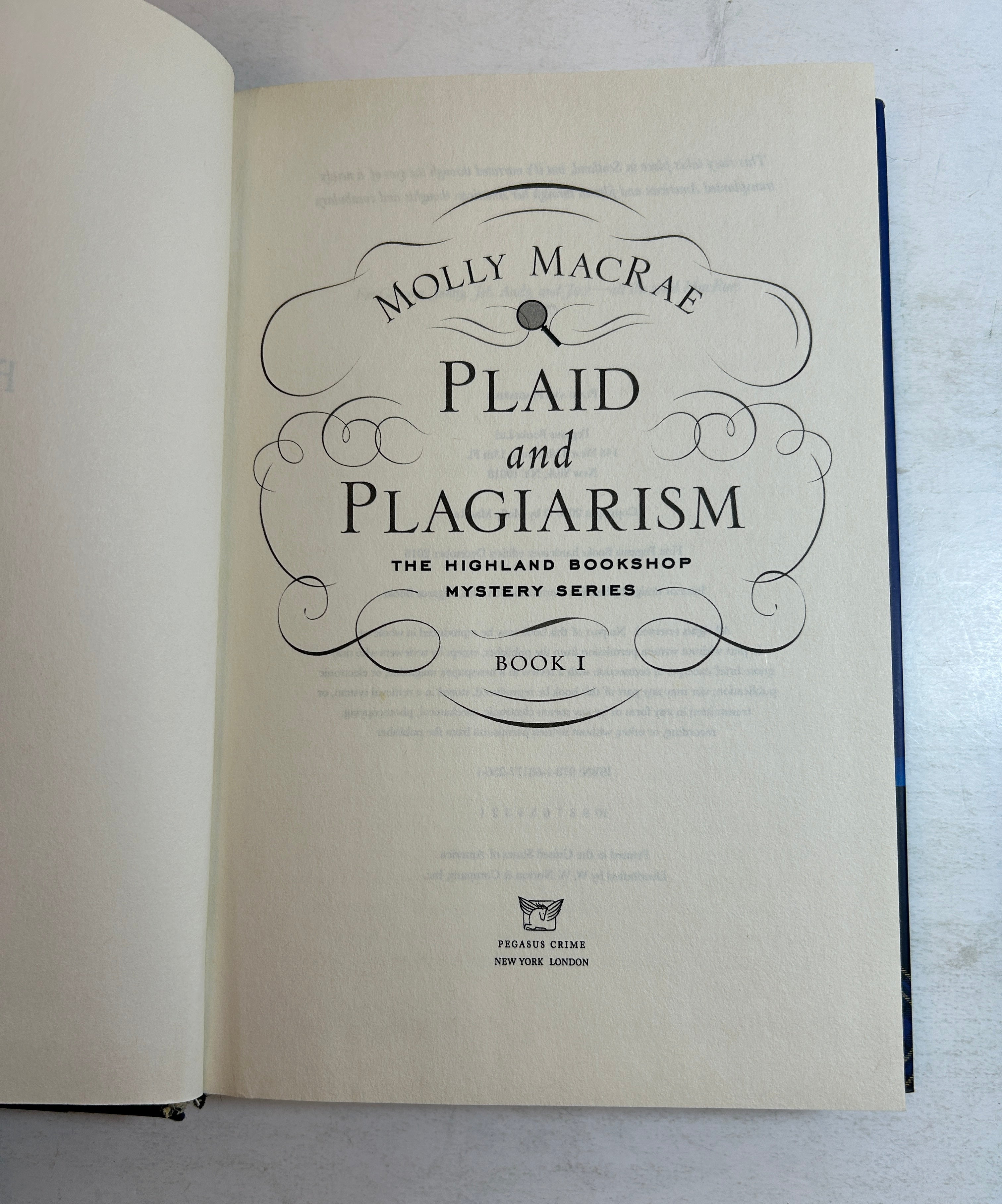 Lot of 2 Highland Bookshop Mysteries by Molly MacRae HCDJ