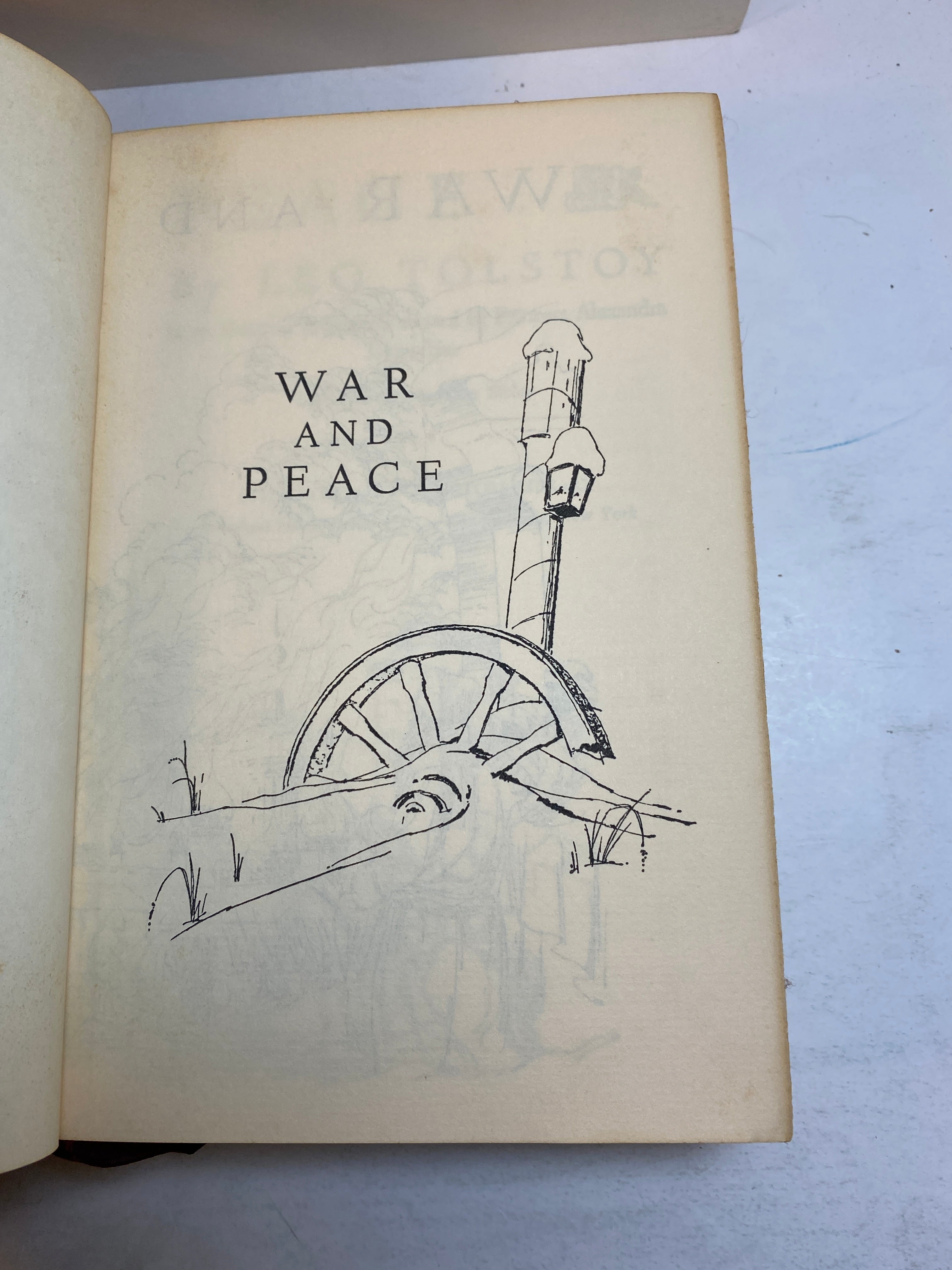 Lot of 2 International Collector's War and Peace 3 Musketeers HC
