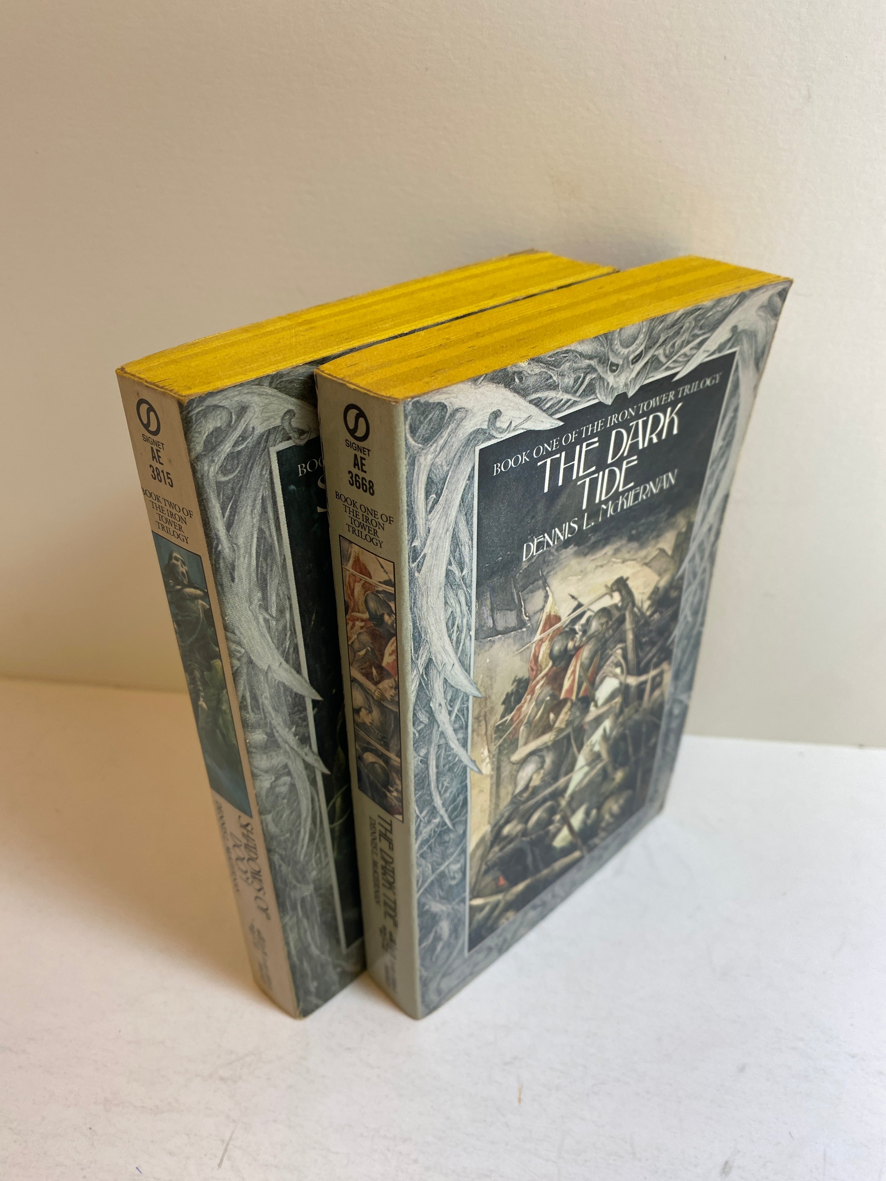 Lot of 2 Iron Tower Trilogy Dennis McKernan SC Books 1, 2 1985