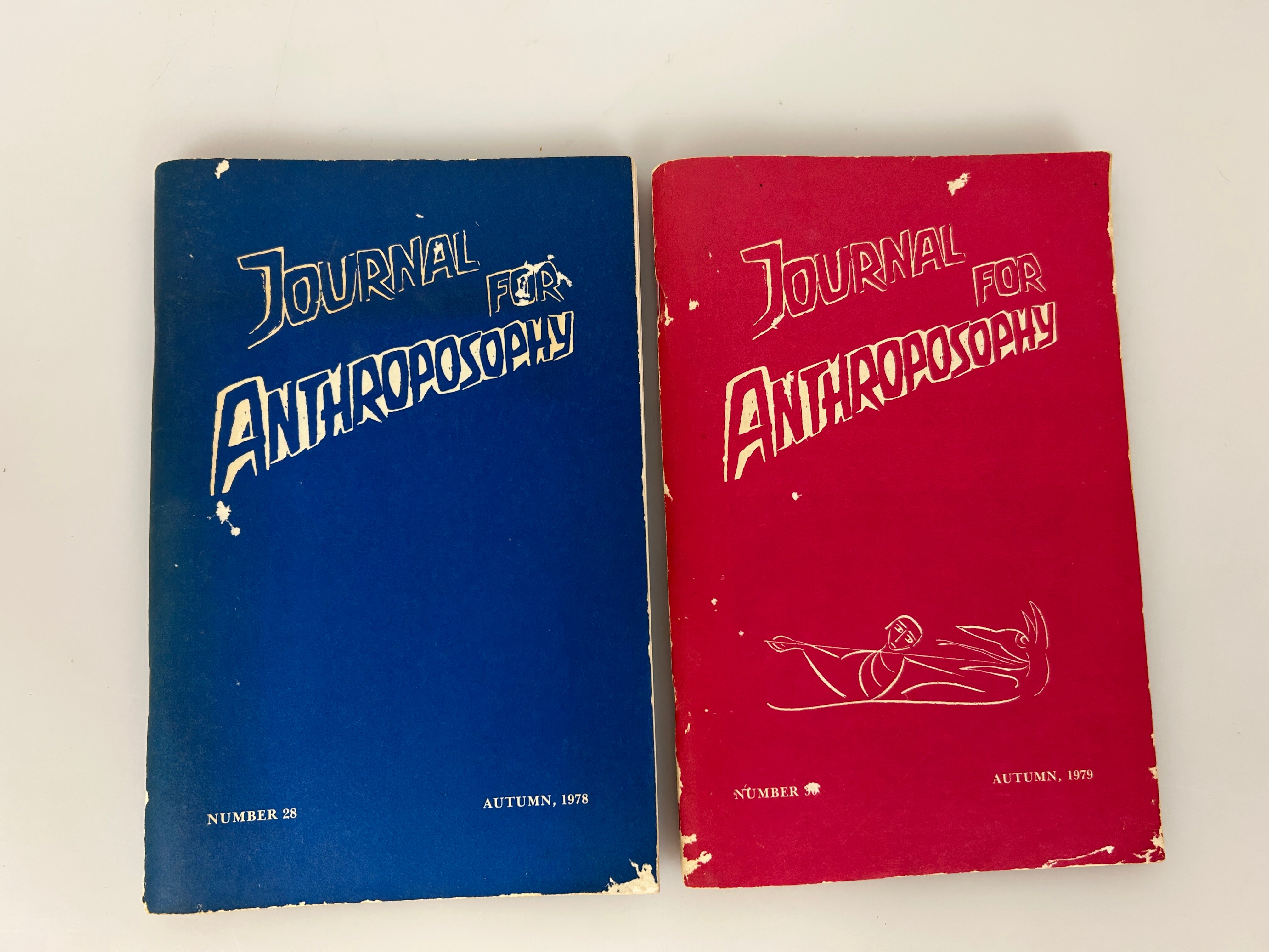 Lot of 2 Journal of Anthroposopy Autumn 1978-1979 SC