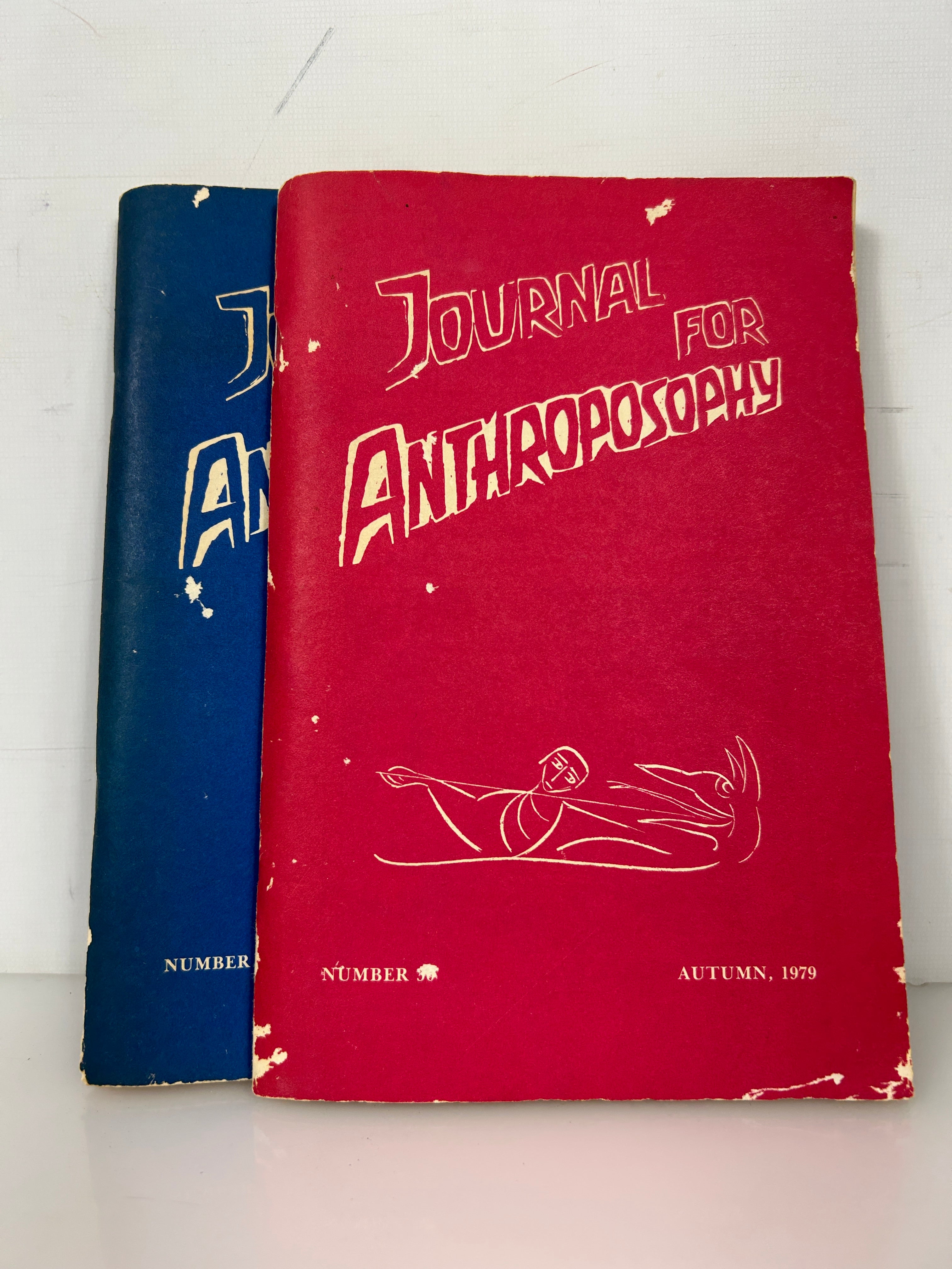 Lot of 2 Journal of Anthroposopy Autumn 1978-1979 SC