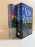 Lot of 2 LARGE PRINT Hardcover Romances Nora Roberts/Emily March HCDJ