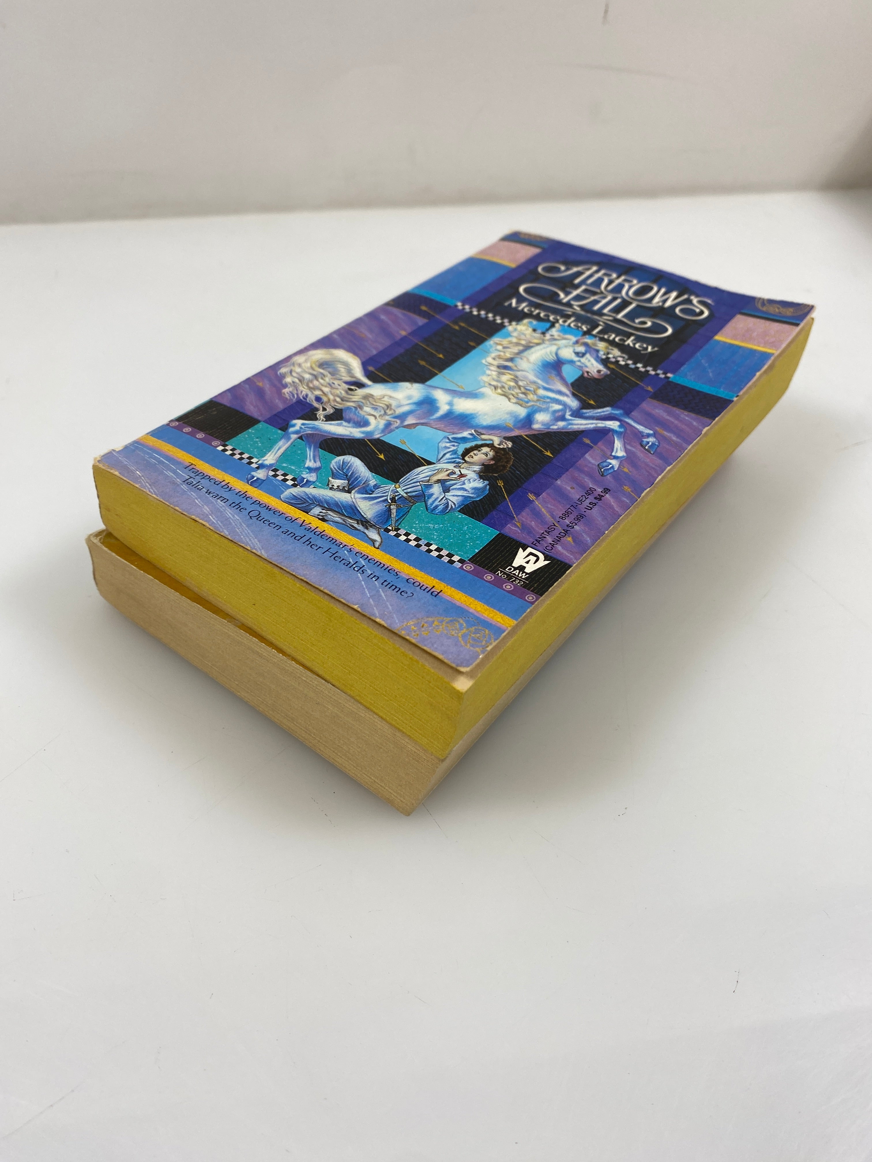 Lot of 2 Mercedes Lackey Arrows Series paperbacks 1987-1988