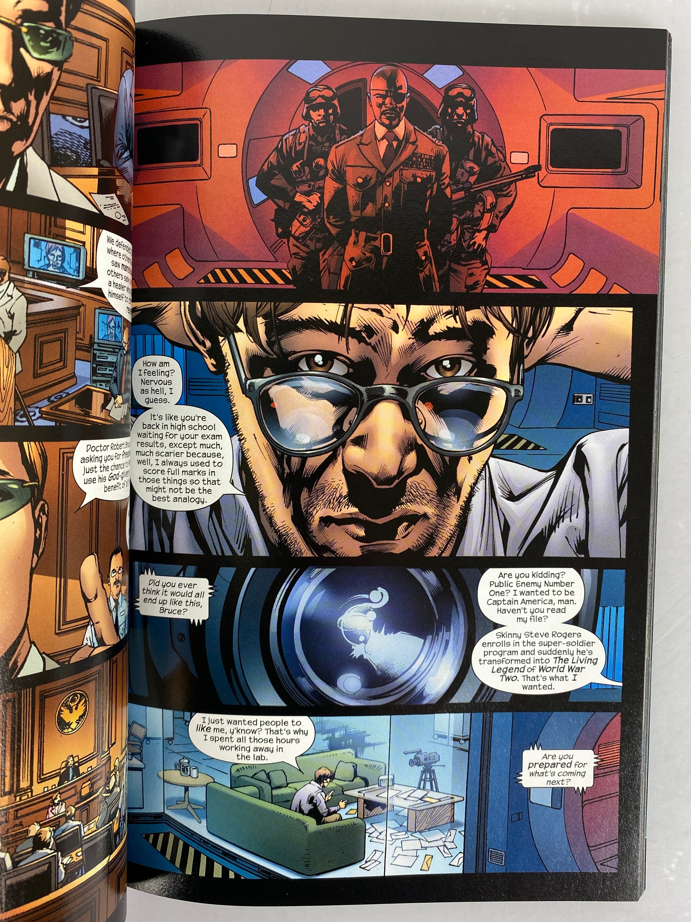 Lot of 2 Ms. Marvel and Ultimates 2 (Marvel 2015, 2005) Graphic Novels SC