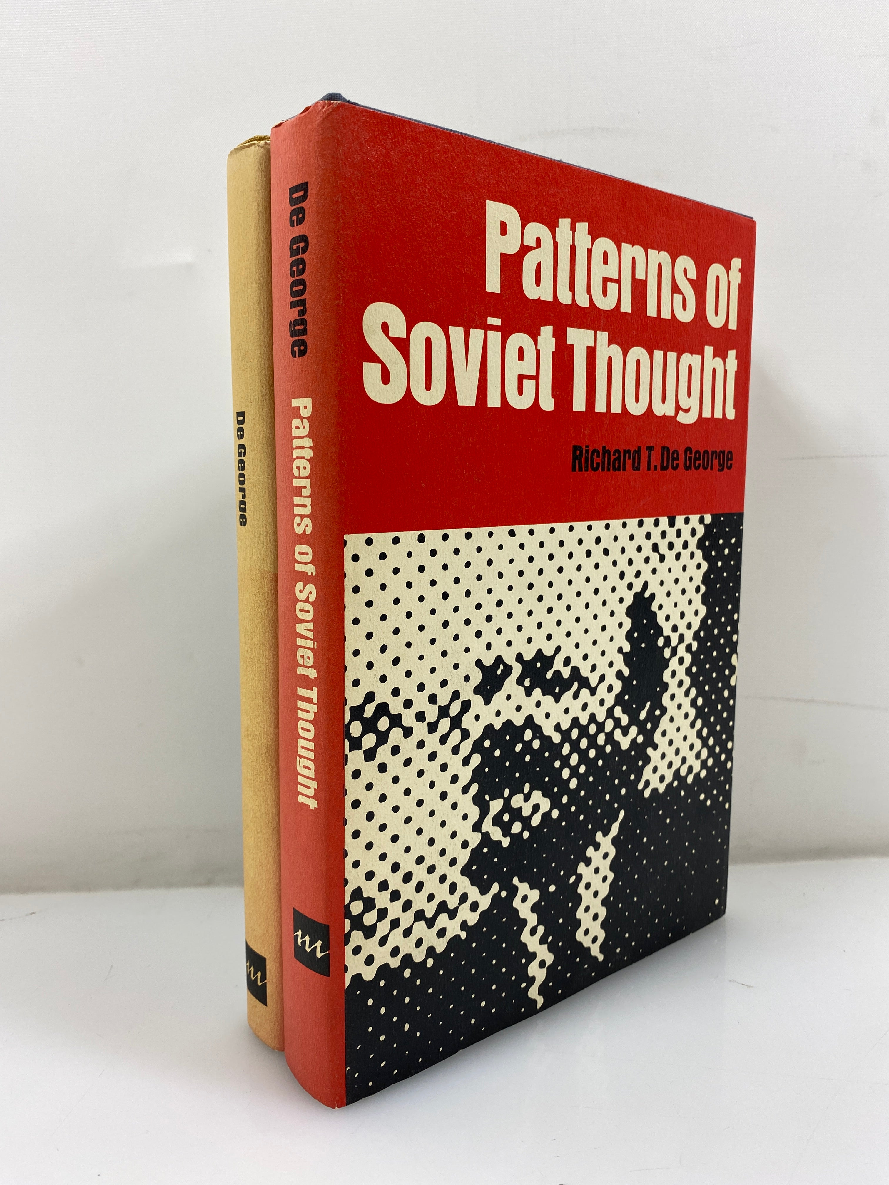 Lot of 2 Patterns of Soviet Thought/Soviet Ethics by De George 1966-69 HC DJ