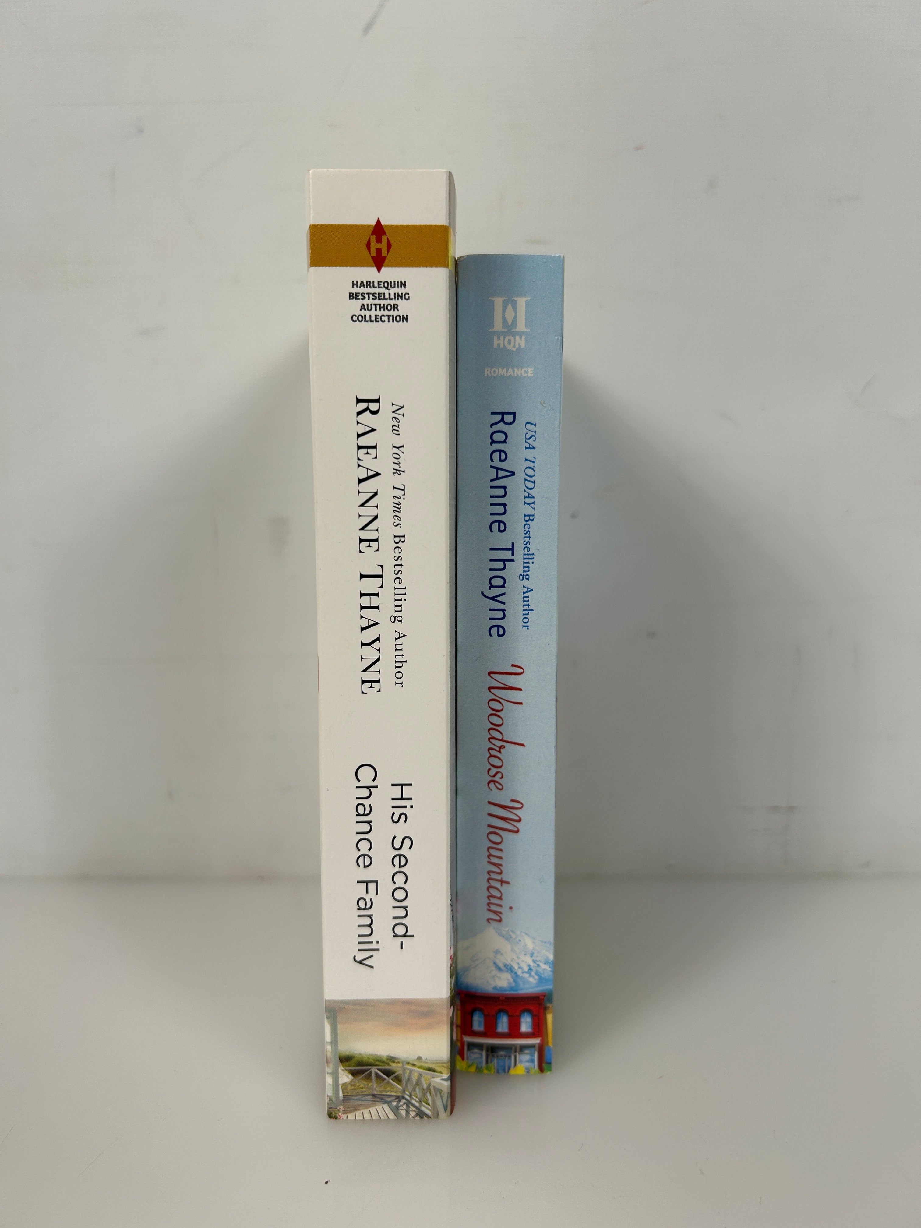 Lot of 2 RaeAnne Thayne Woodrose Moutain/His Second-Chance Family SC