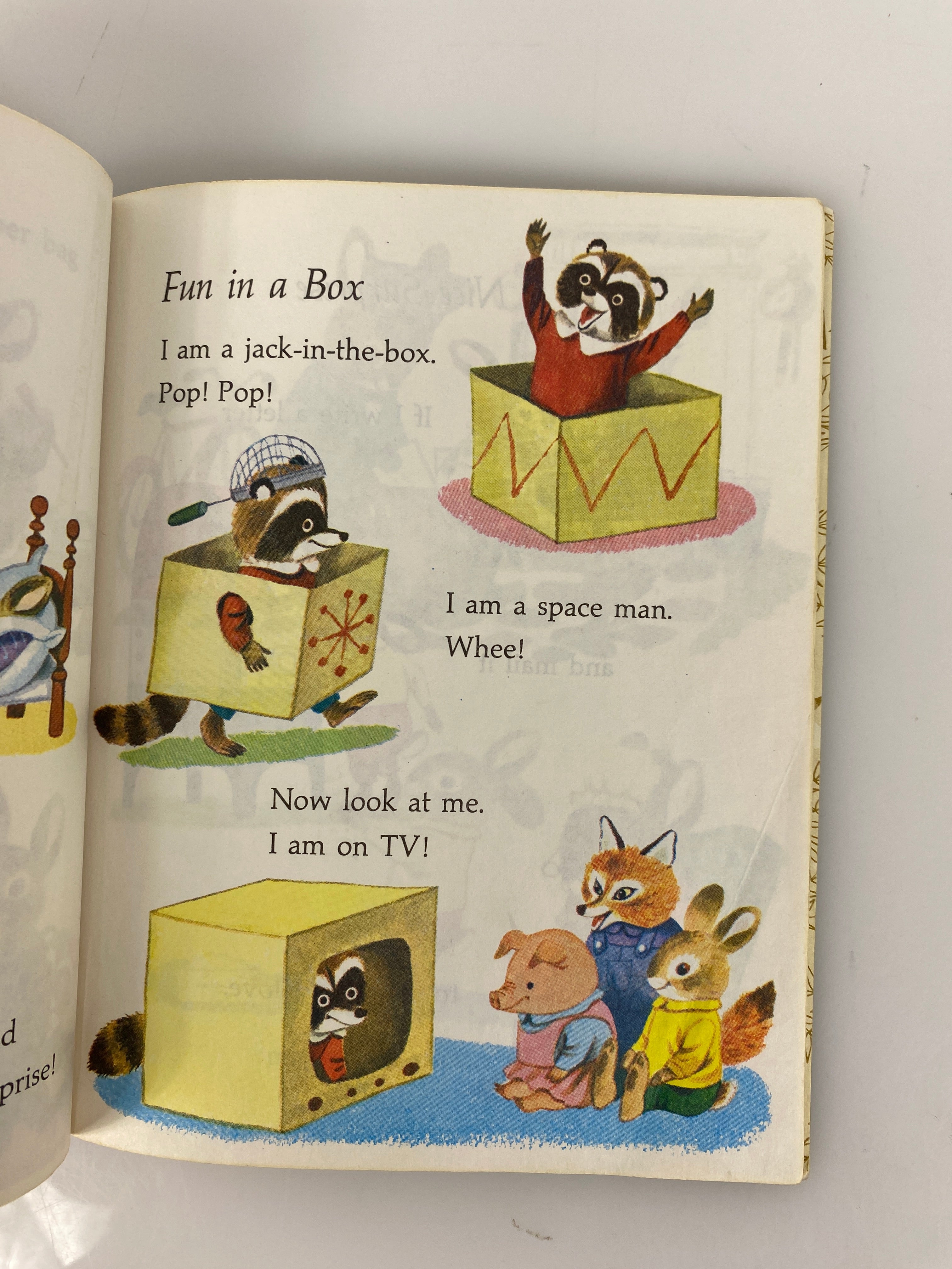 Lot of 2 Richard Scarry Little Golden Books 1965-1978