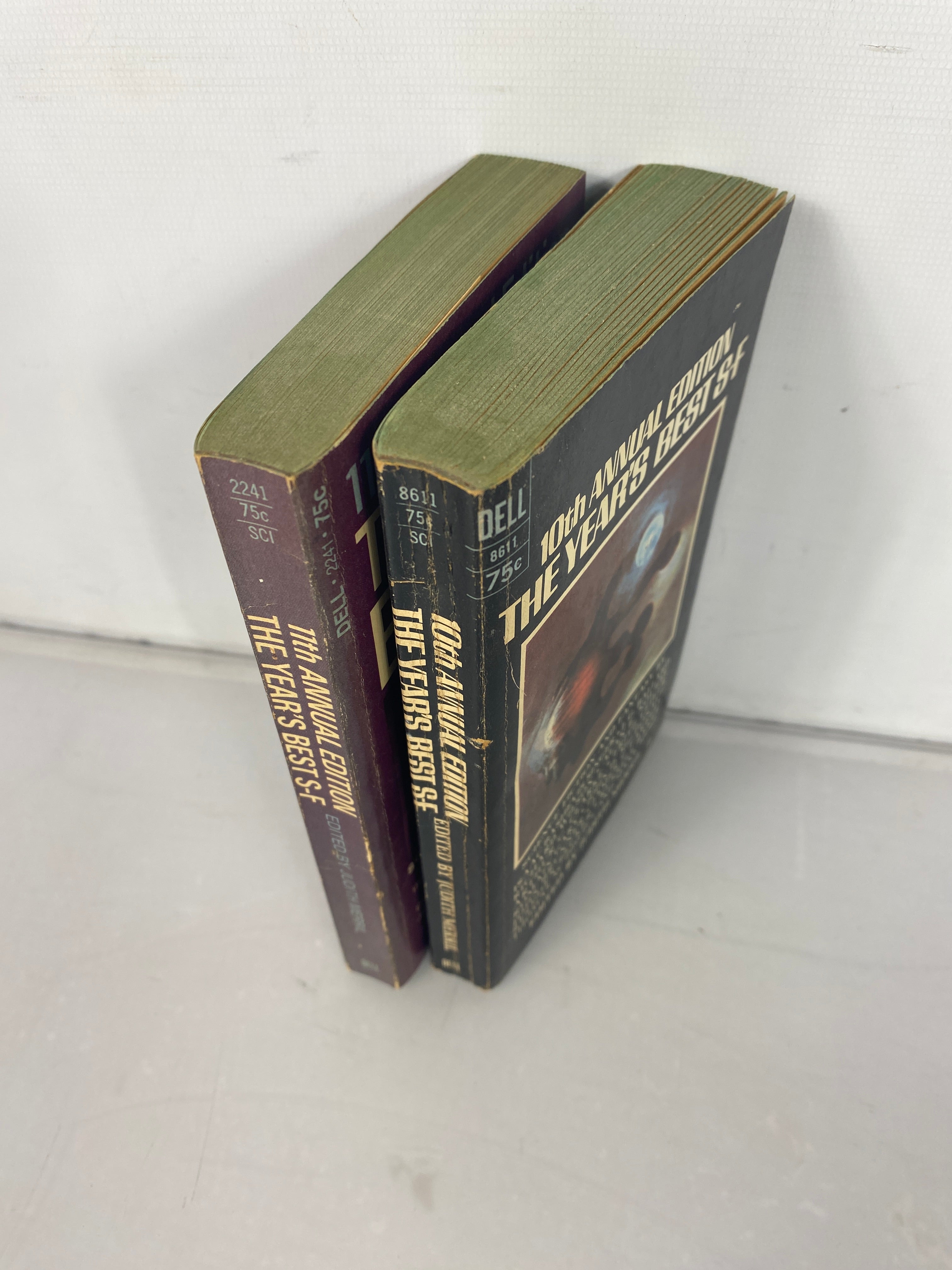 Lot of 2 Science Fiction Annual Year's Best S-F Judith Merrill 1966, 1967