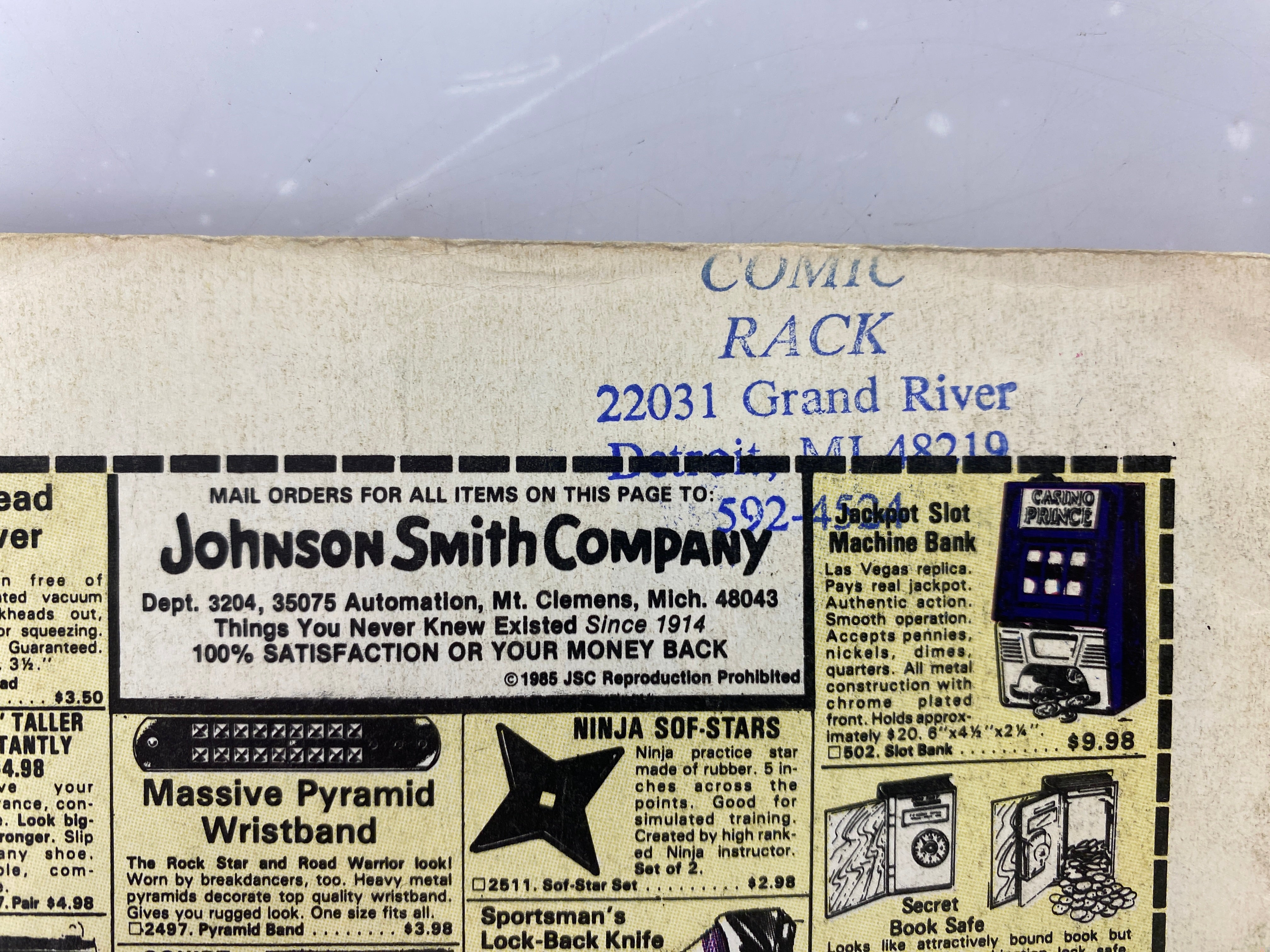 Lot of 2 Static 1985 Charlton Comics