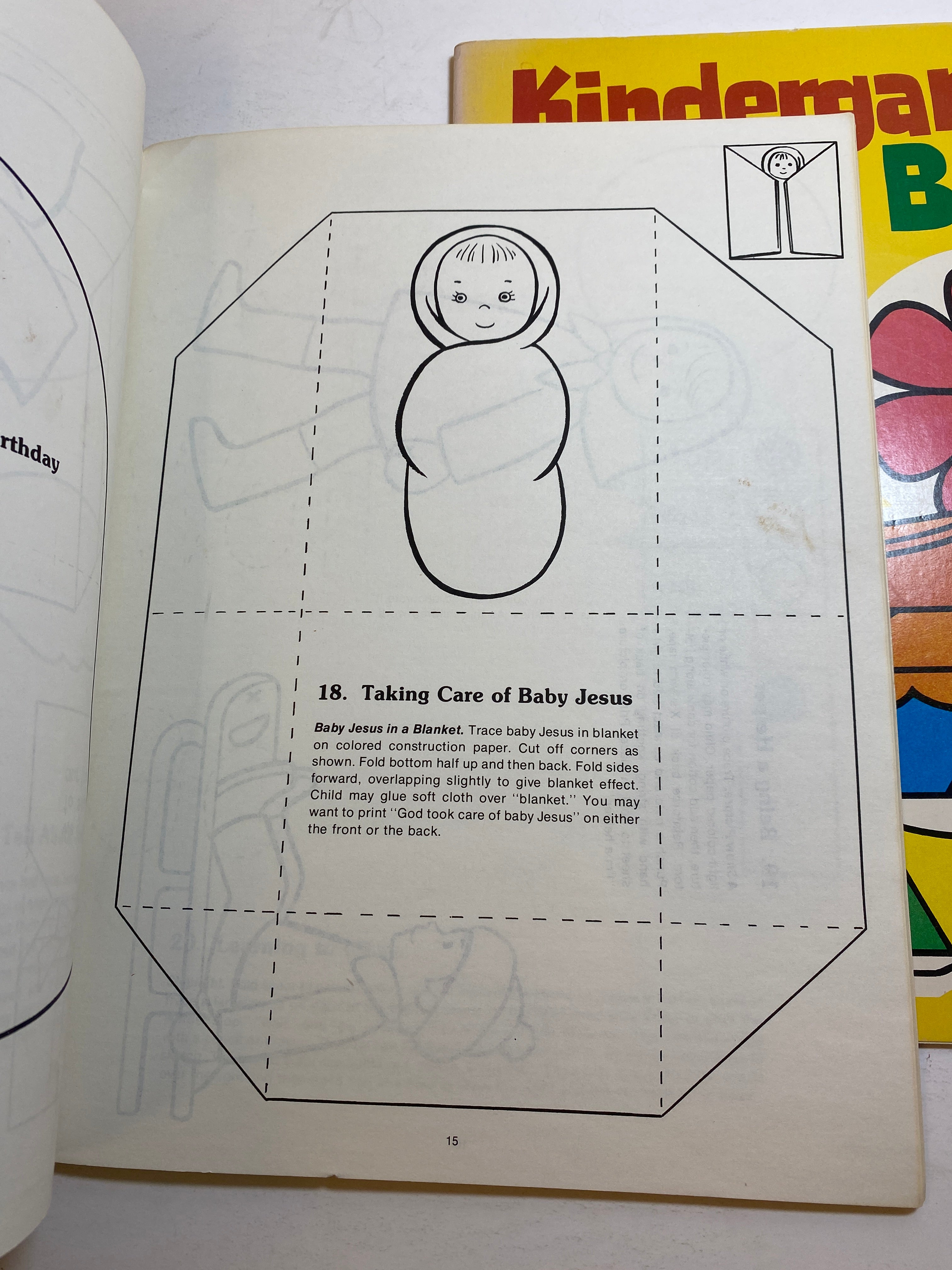 Lot of 2 Vintage Christian Nursery Pattern Books 1979-1980