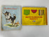 Lot of 2 Vintage Cloth Books Farm Friends/What's In My Pocket? 1955-1971
