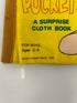 Lot of 2 Vintage Cloth Books Farm Friends/What's In My Pocket? 1955-1971