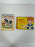 Lot of 2 Vintage Cloth Books Farm Friends/What's In My Pocket? 1955-1971