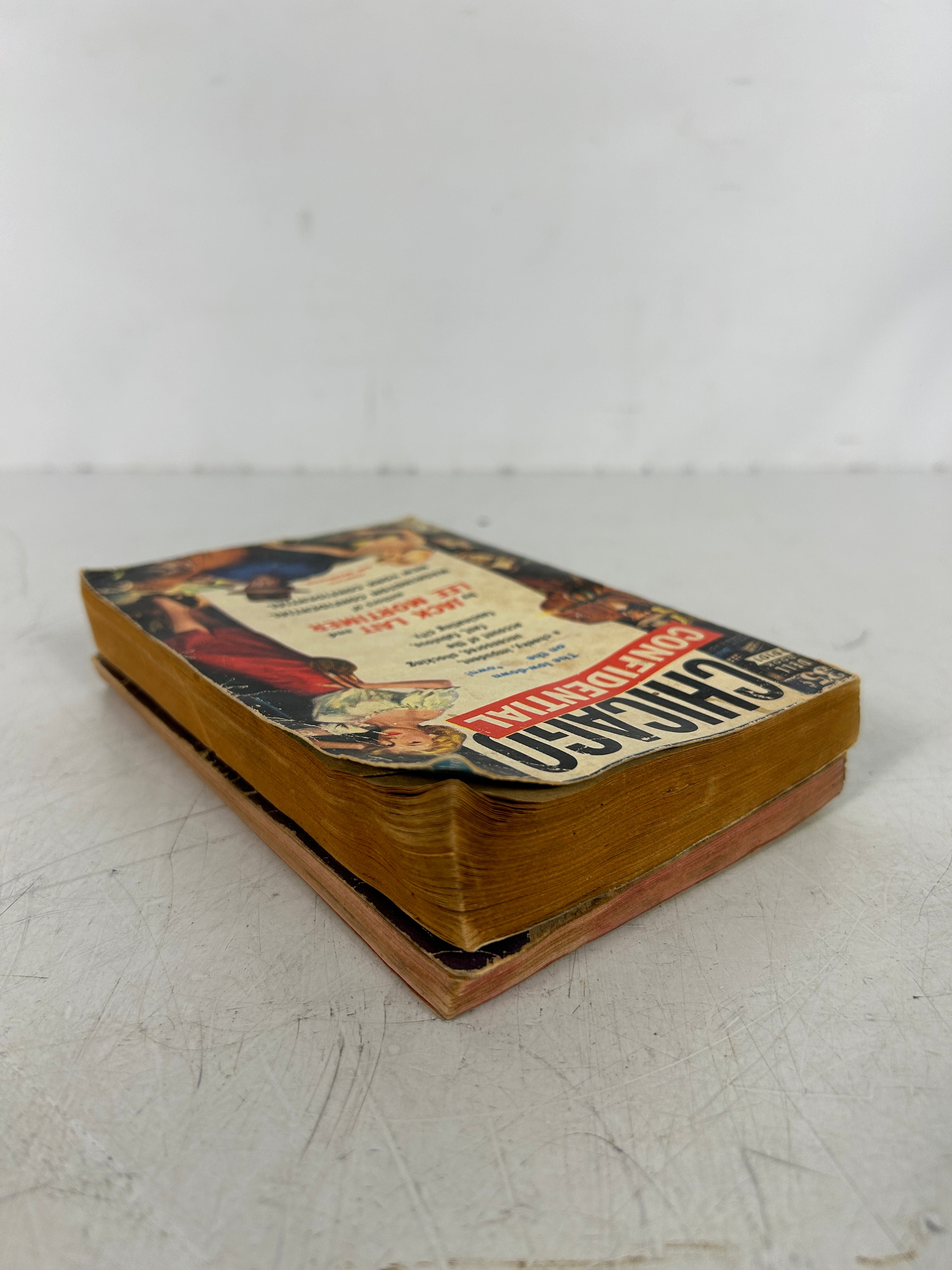 Lot of 2 Vtg Big City Chronicles Chicago Confidential & Take It Easy 1938-50 SC