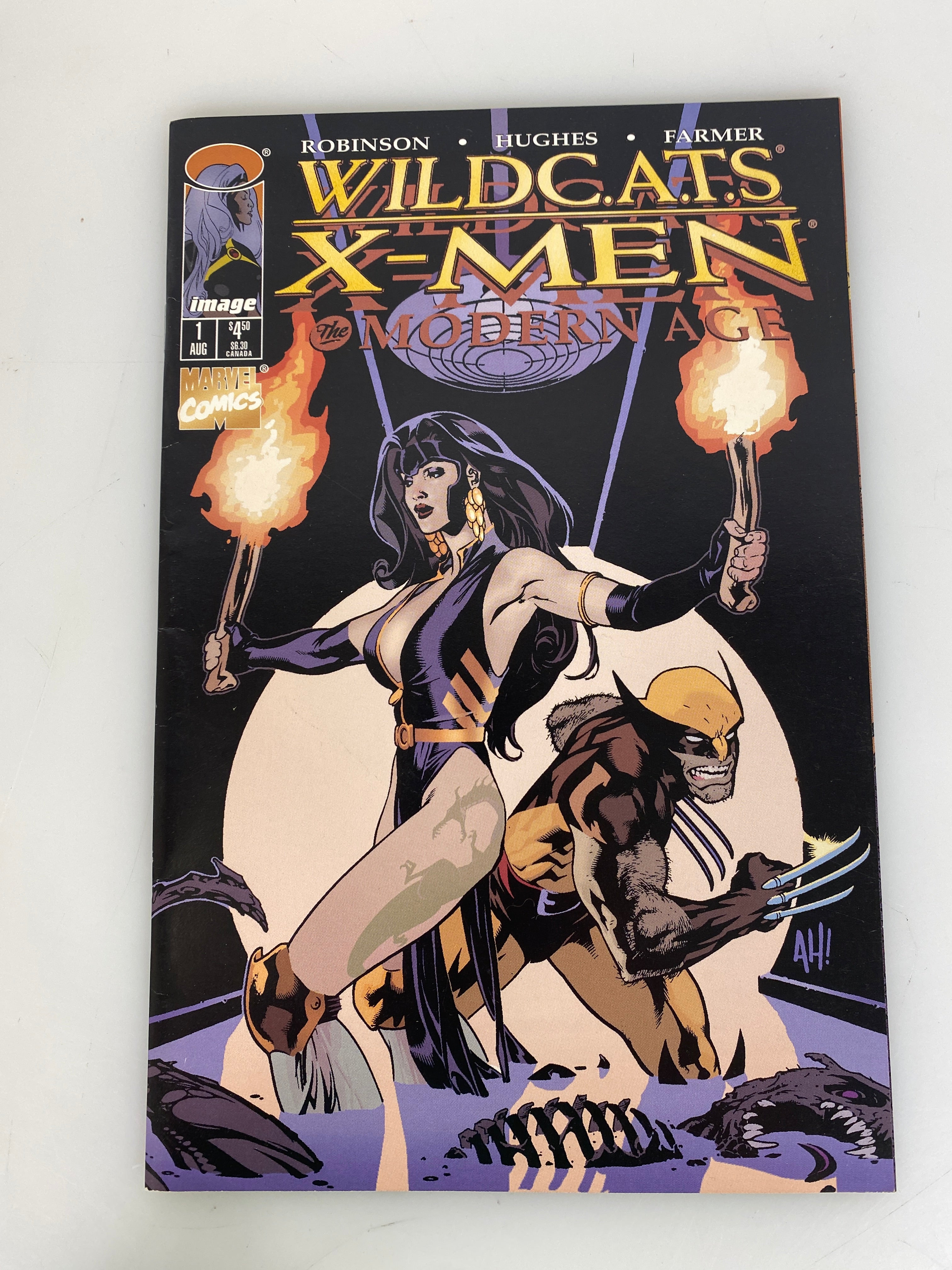 Lot of 2 WILDCATS X Men Image Marvel Comics 1997
