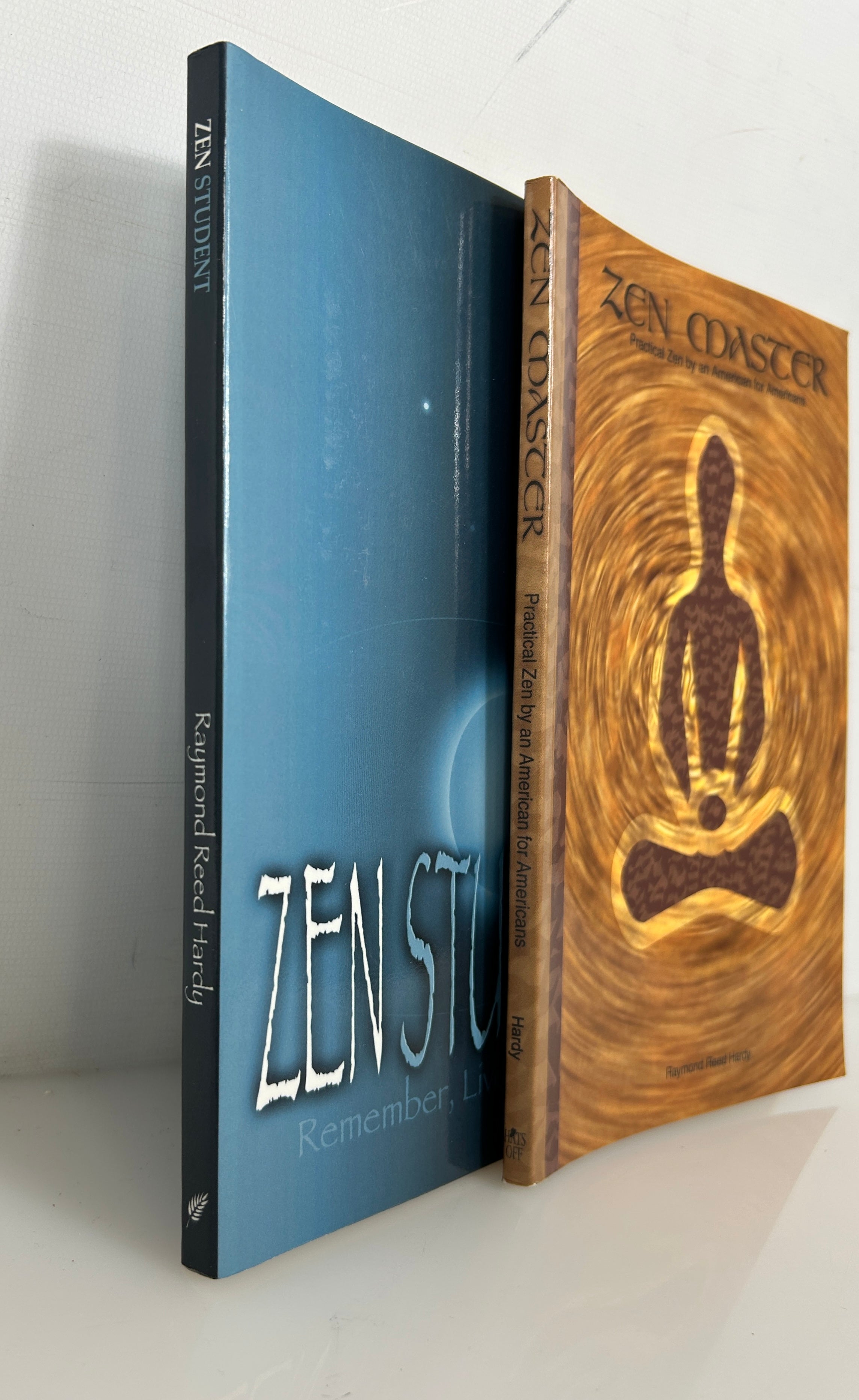 Lot of 2 Zen Studies: Zen Student/Zen Master by Raymond Reed Hardy, PhD SC