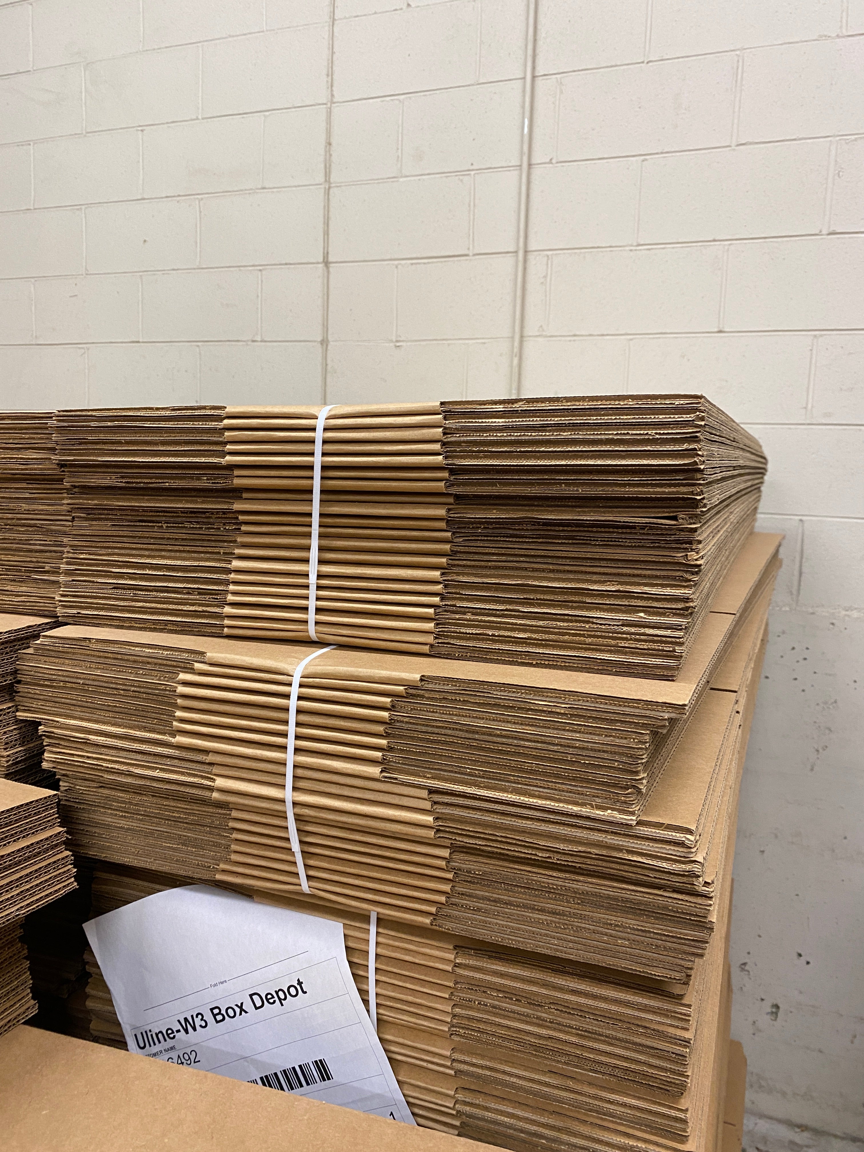 Lot of 20 ULINE W3 Box Depot 48"x12"x6"