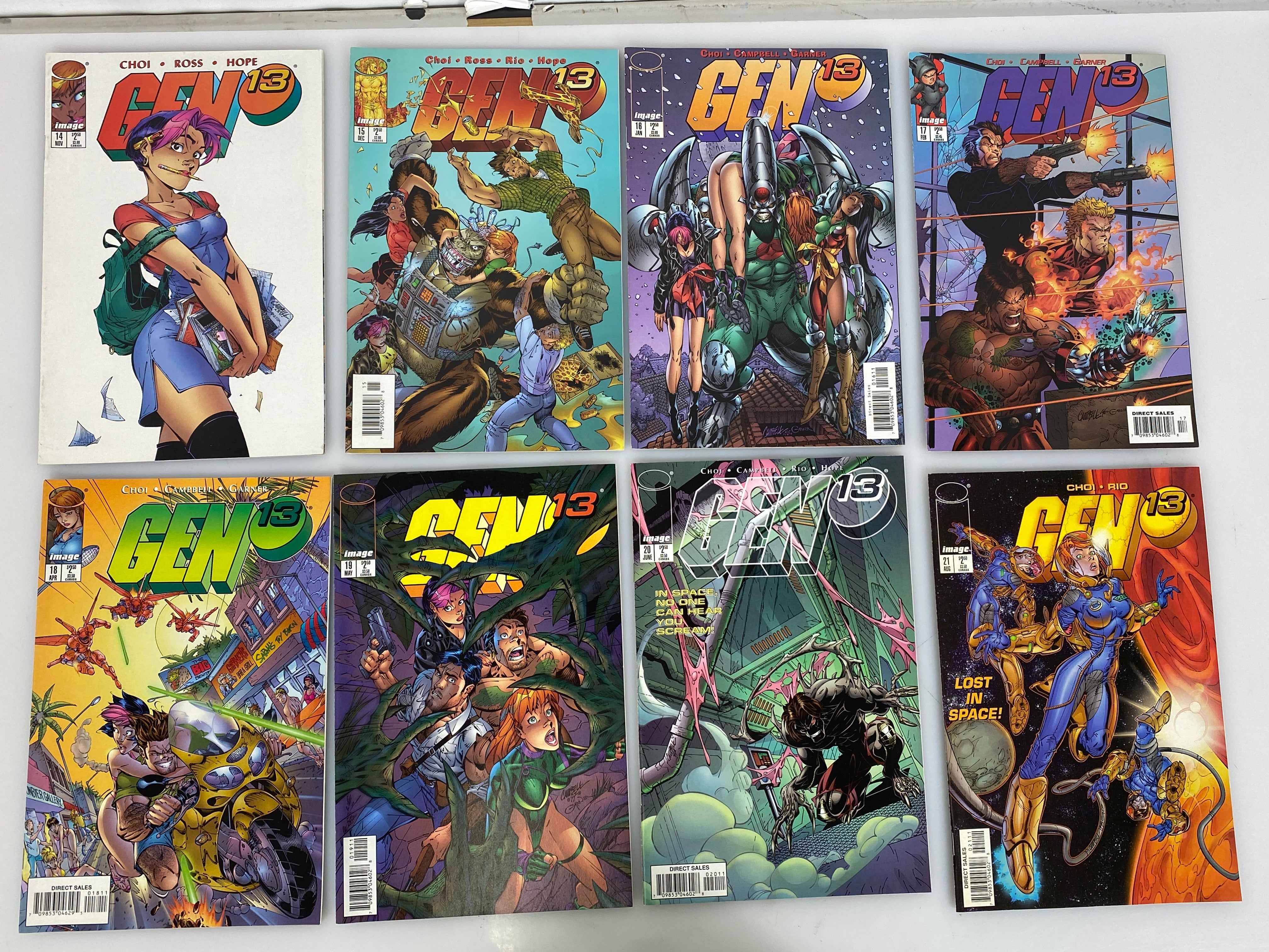 Lot of 23 Gen 13 Image Comics 1995-2000