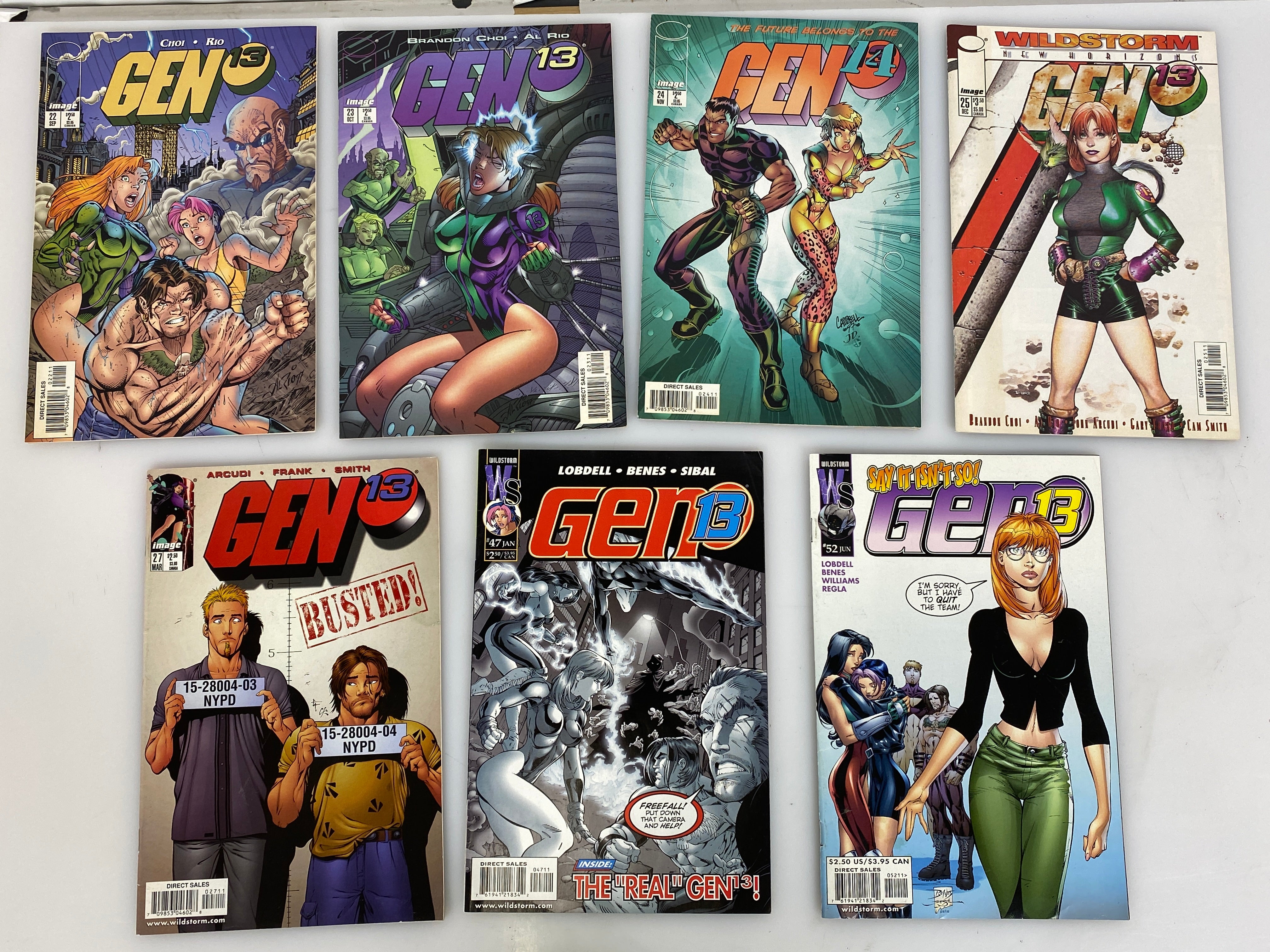 Lot of 23 Gen 13 Image Comics 1995-2000
